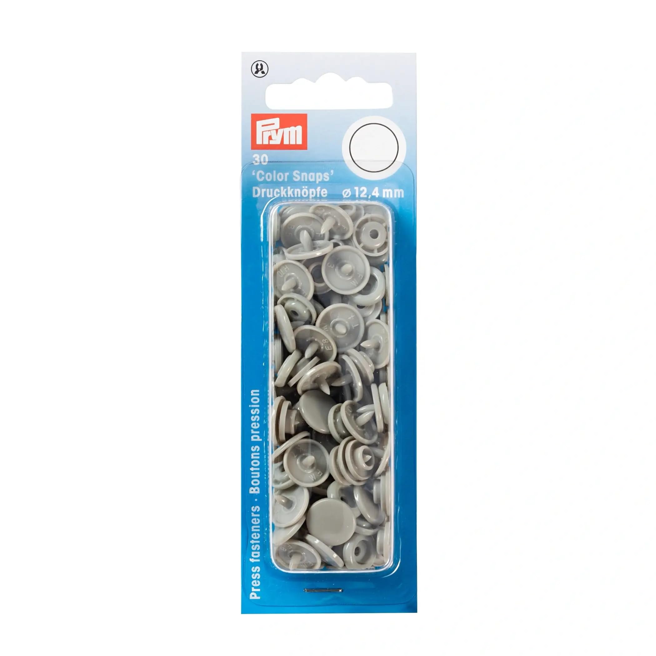 Prym Fasteners, Grey, One 393124-1