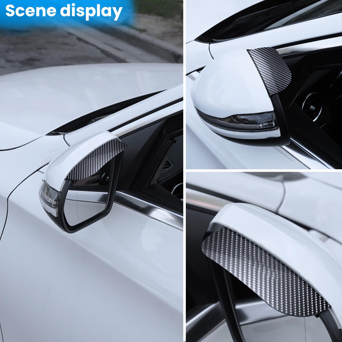 Copertura Antipioggia Per Specchietti Auto - Universale Per Auto, SUV E Camion