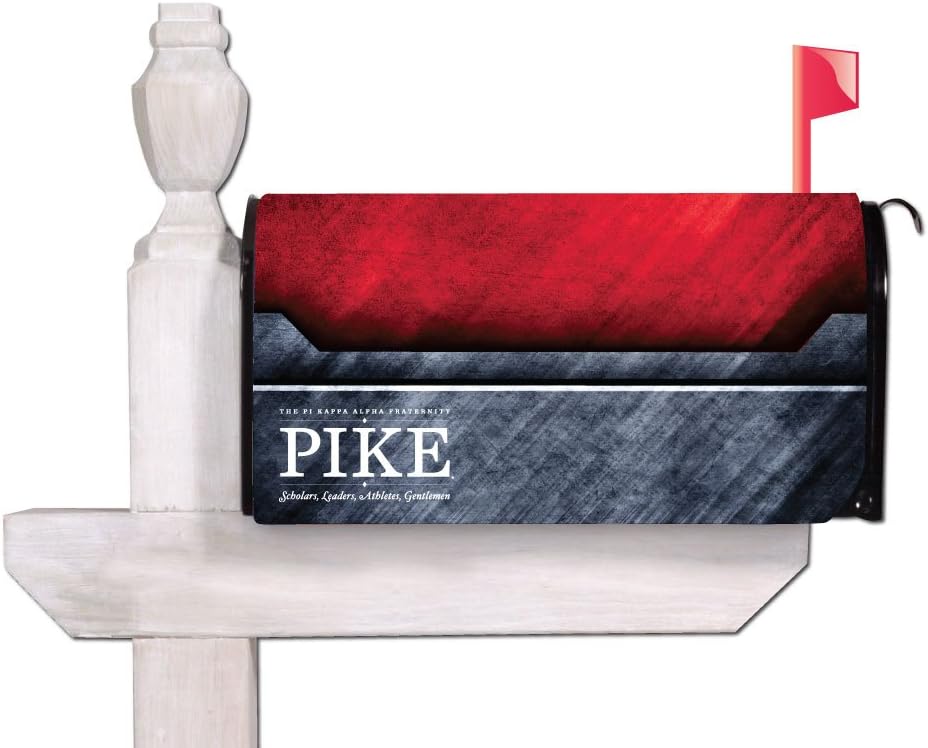 VictoryStore Outdoor Mailbox Cover - Pi Kappa Alpha, Design 3, Bubbles, Magnetic Mailbox Cover