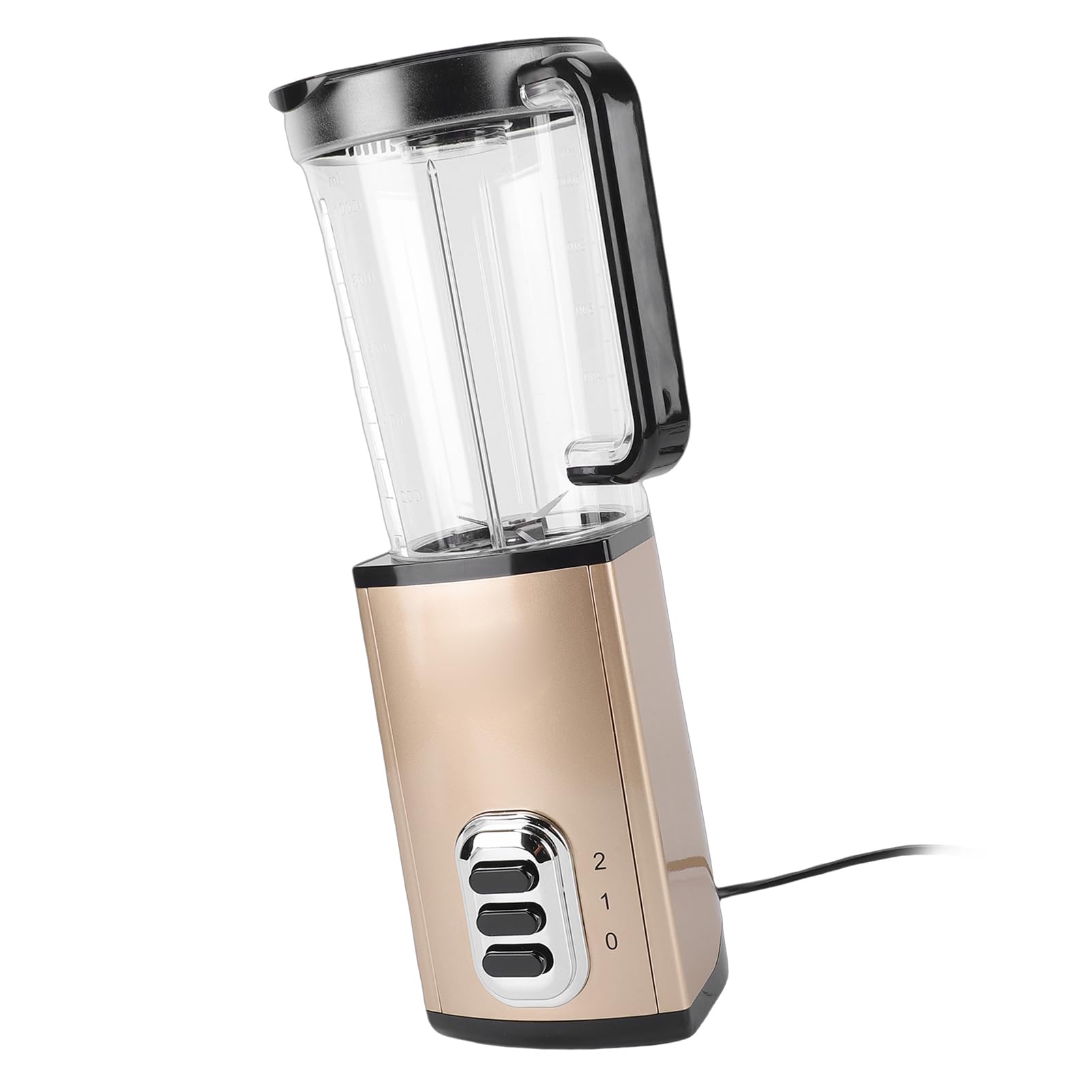 Generic Osobisty Kompaktowy Blender Wydajna Sokowirówka o Mocy 300 W do Domowej Kuchni, Wyciskarka do Soków Owocowo-warzywnych o Pojemności 1 L (wtyczka UE)