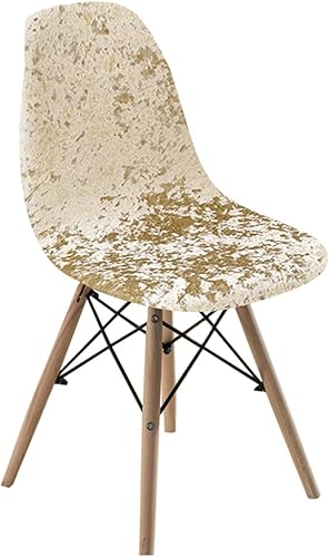 Miniatura 1 de Fundas para sillas de comedor, fundas de terciopelo para sillas de cocina, fundas elásticas para sillas con respaldo para cocina, comedor,