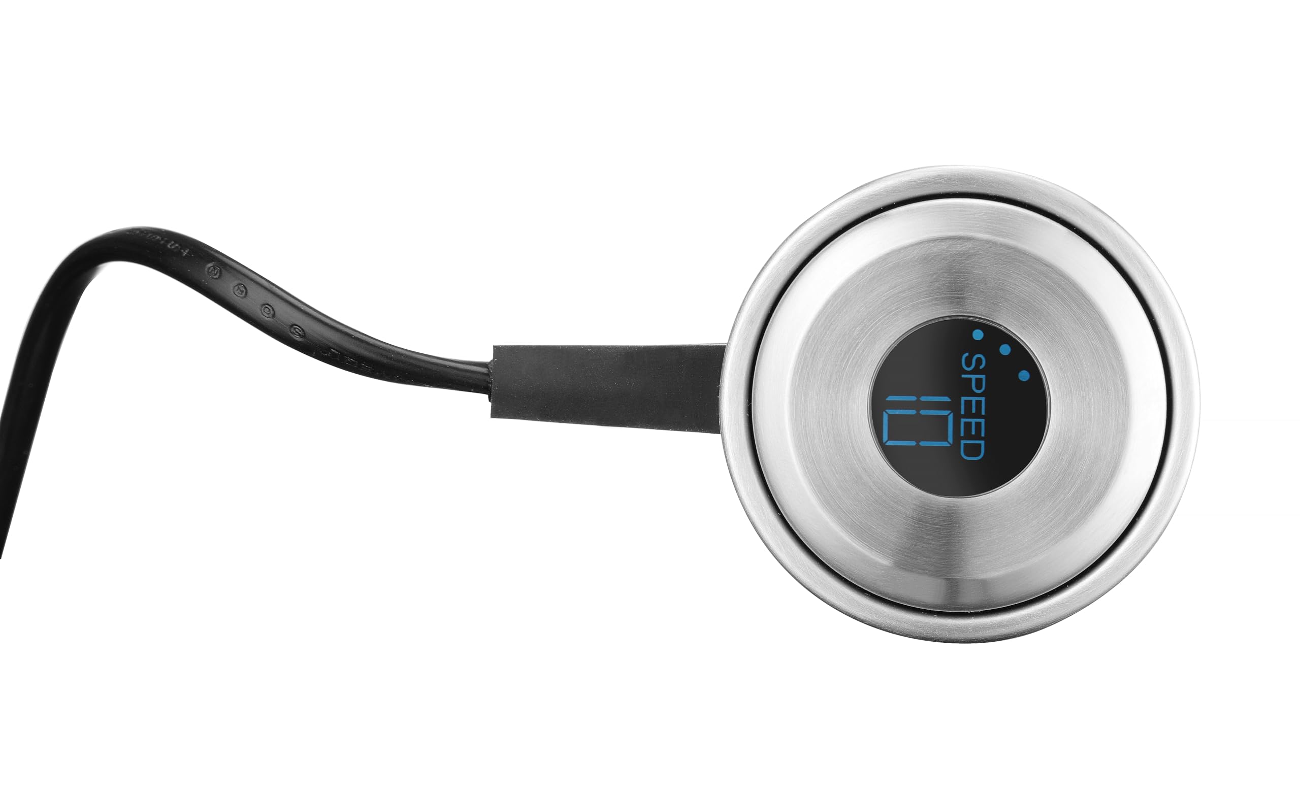 HENDI Frullatore ad immersione, asta frullatore: 225mm, velocità regolabile: 8500 a 16500g/min, processa fino a 3L, frullatore a mano, mixer ad immersione, ø65x(H)425mm, 220V/1000W, inox, ABS
