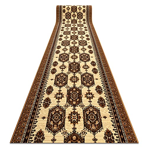 Alfombra de Pasillo BCF ZEGARY Beige para Proteger Suelos de Pasillos Largos 2