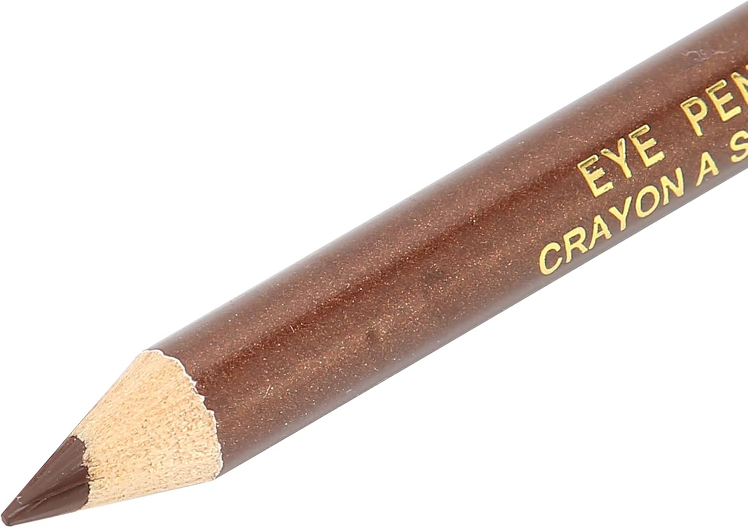 Household Light Brown Mineral Beard Pencil Easy to Use Barber Shaping Pen with Mustache Combs for Beard
