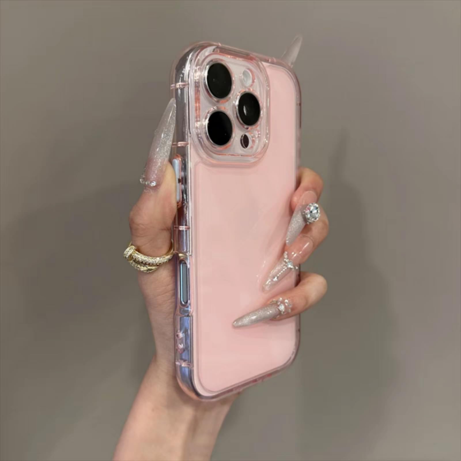 Coque iPhone 15 rose antichoc résout les risques de chute - 8