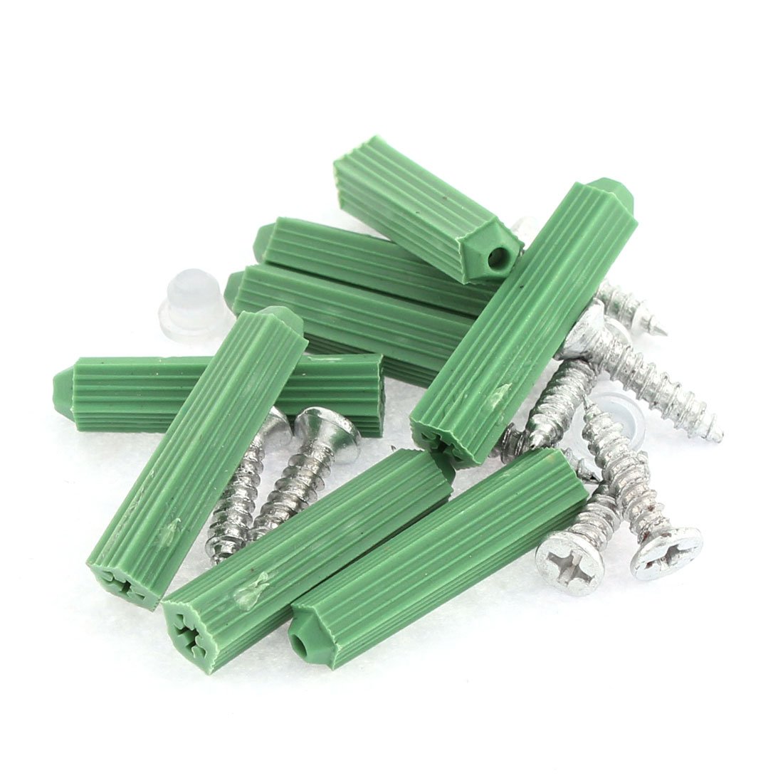 Aexit 4 Pcs Clamps 8mm-12mm Thickness Adjustable Square Shelf Glass Clip Clamp Hand-Screw Clamps Silver Tone