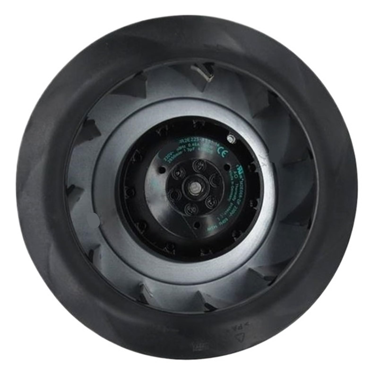 Centrifugal fan R2E225-AT51-14 230V 0.46A 50Hz 105W 2650r/min 380Pa