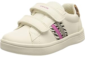 Geox Girls' Djrock 84 Light-Up Athletic Sneakers