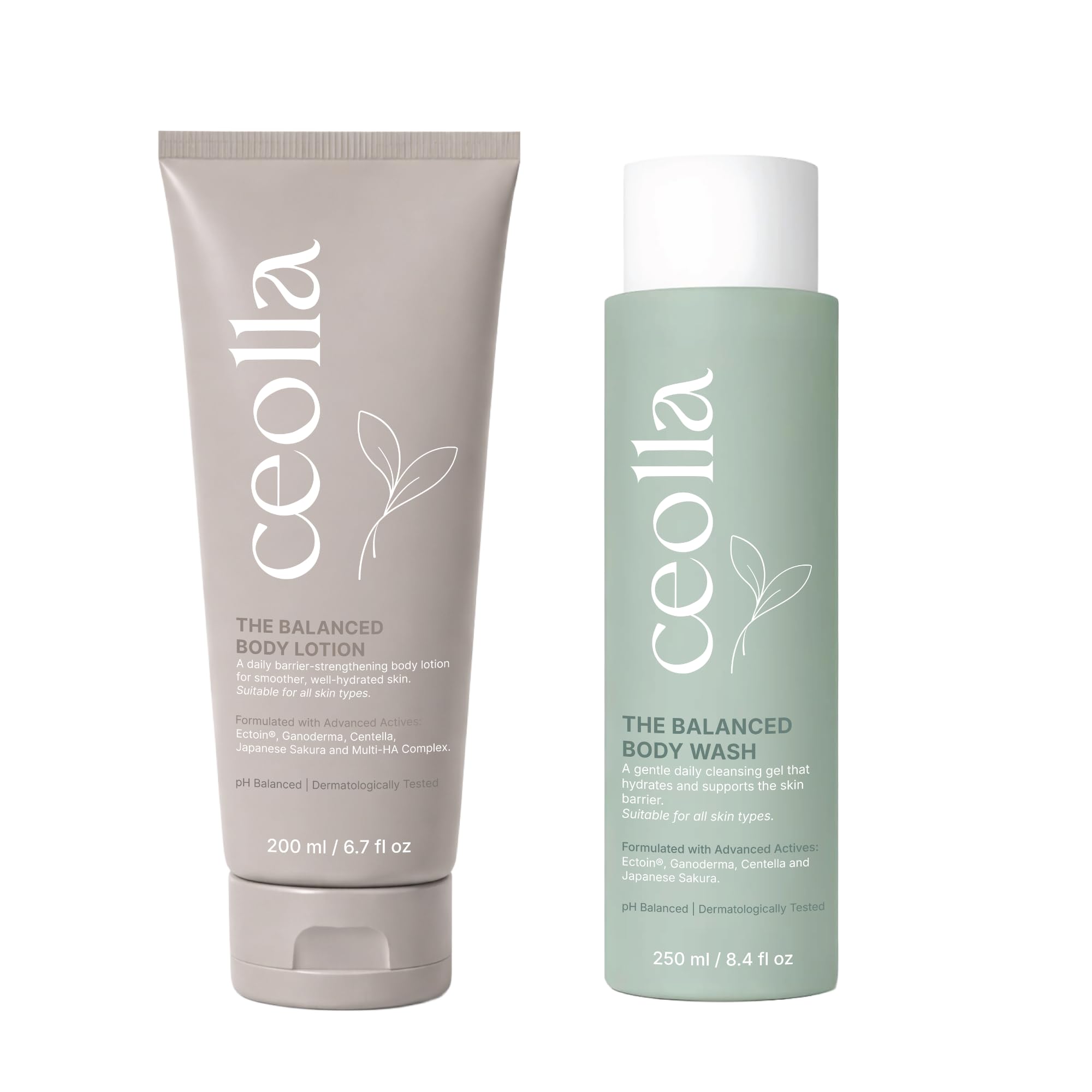 Body Lotion 200ml & Body Wash 250ml Combo | For Deep Hydration, Brightening & Barrier Support | All Skin Types Body Care Combo | Dermatologically Tested-image-35