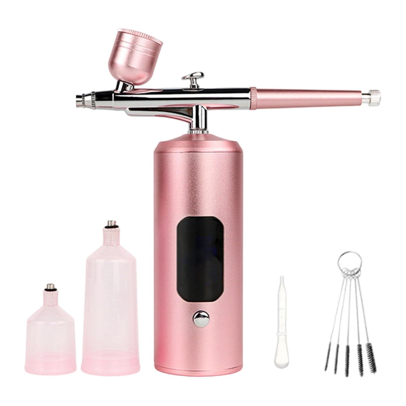 Hsioluted 7.4V Airbrushing Pneumatic Sprayer Equipment Copper Alloy Nozzle Suitable for Beauty Care and Artistic Applications