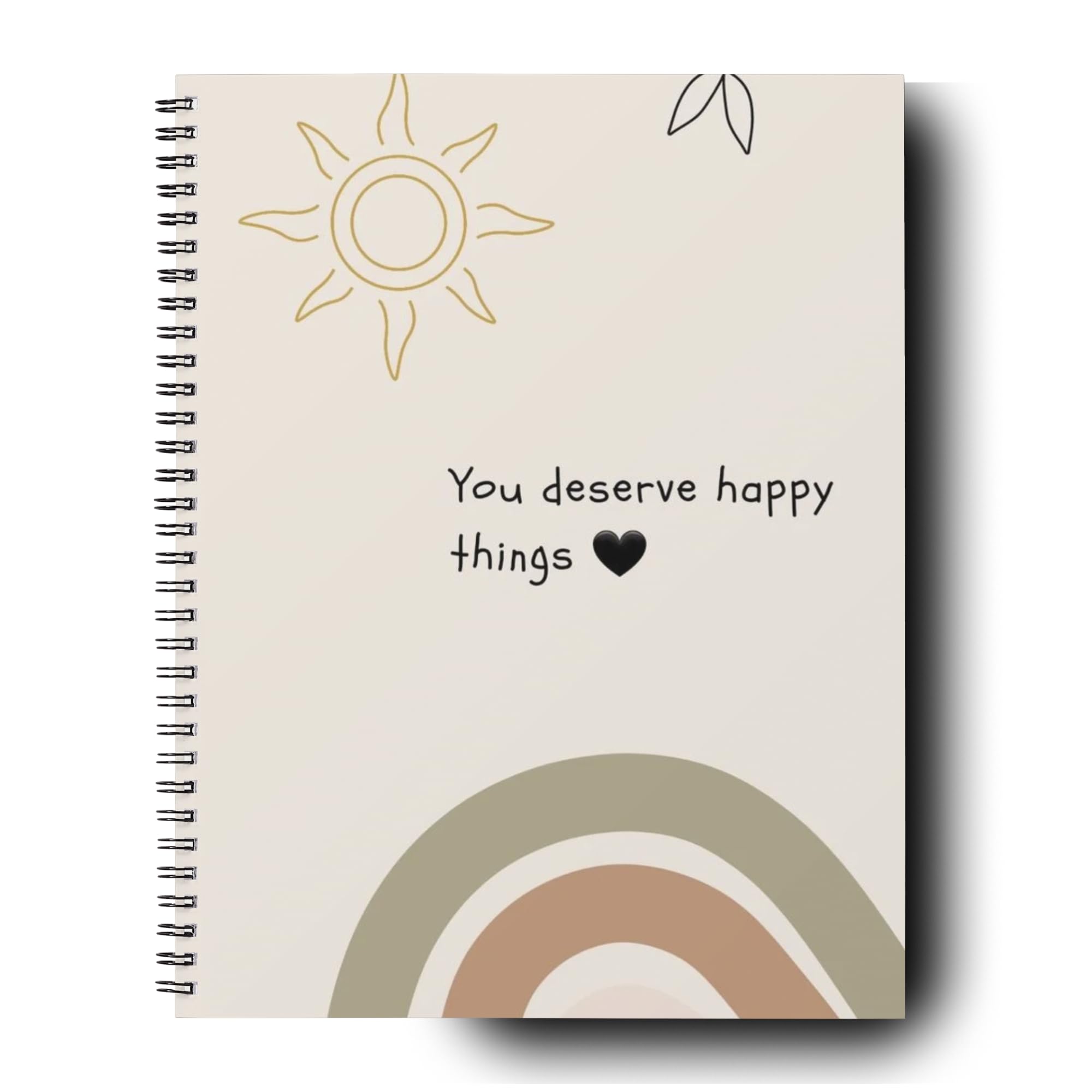 PostersInc Weekly & Daily Planner For 3 Months, Spiral Notebook, Diary Ruled & Undated Journal Book, Fitness Journal, Meal & To Do List Planner, Study & Habit Tracker, 80 GSM Paper 220 Pages