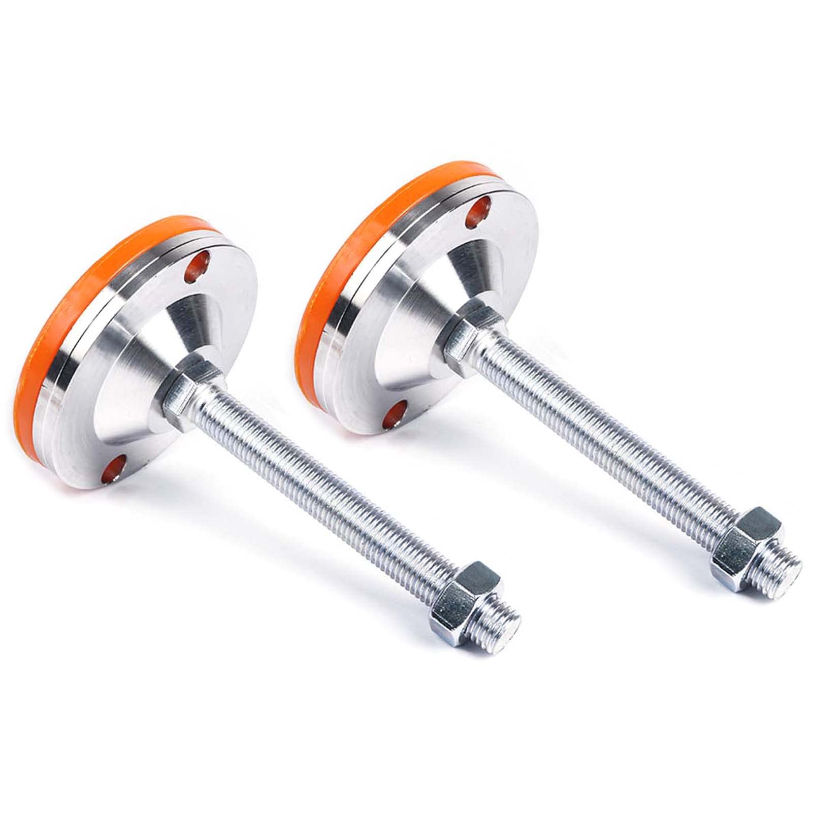 2 Piezas Niveladores para Mueble de Pie,M12 Patas Ajustables Regulables para Muebles Metal para Muebles Armarios Máquina Patas Patas de Mesa de Apoyo (D100xH100mm,M12)