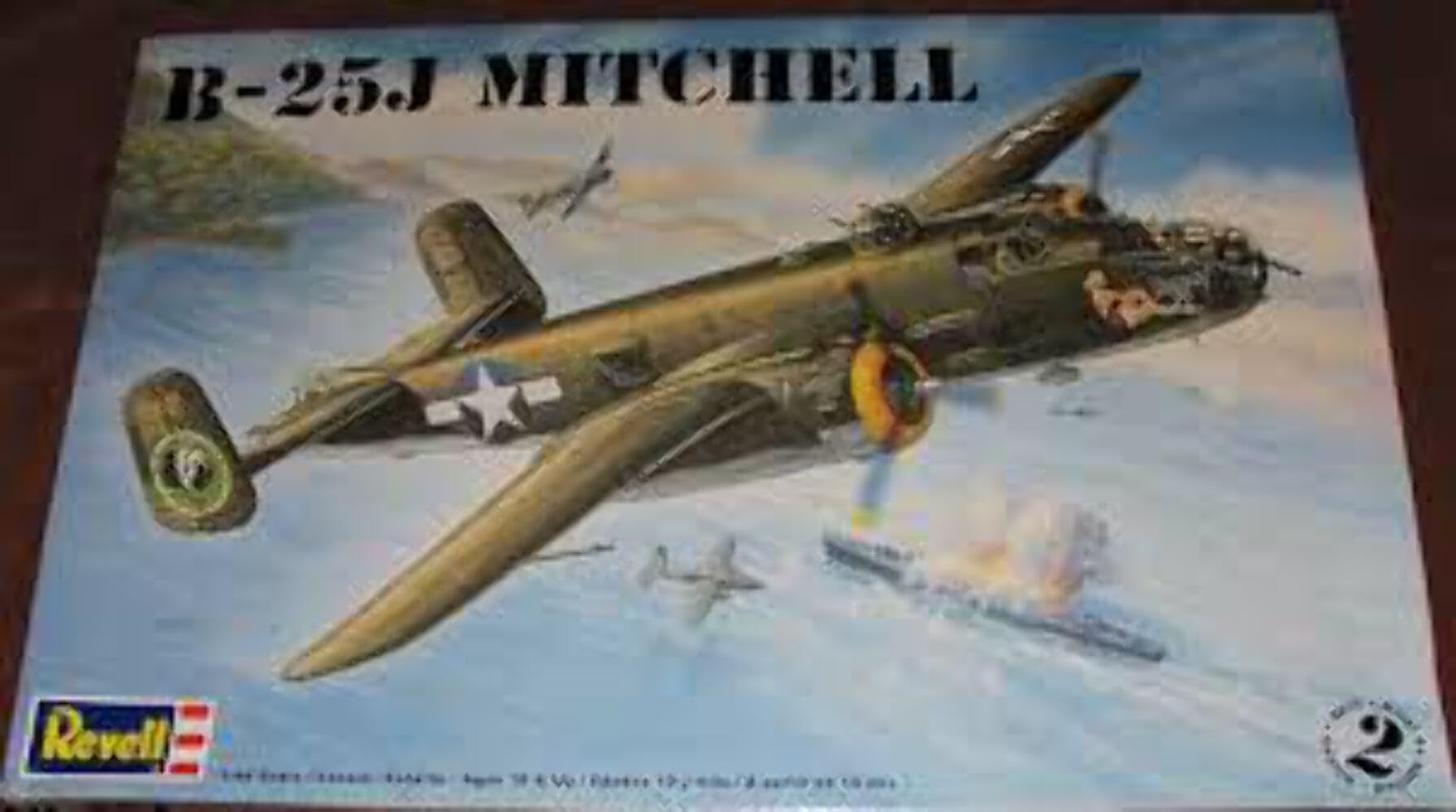 Maquette Revell B25J Mitchell – échelle 1/48 – Bombardier Moyen USAAF De La Seconde Guerre Mondiale – Kit à Monter