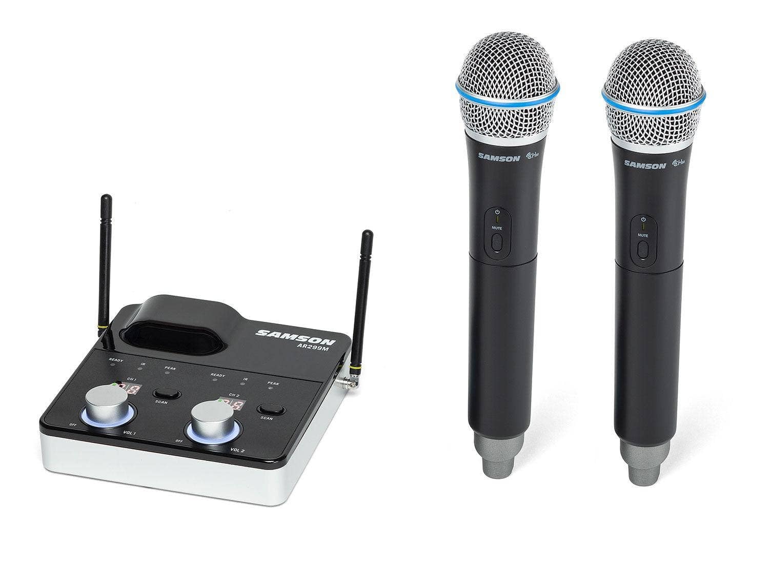 Amazon.com: SAMSON Concert 288m Handheld Dual-Channel Wireless