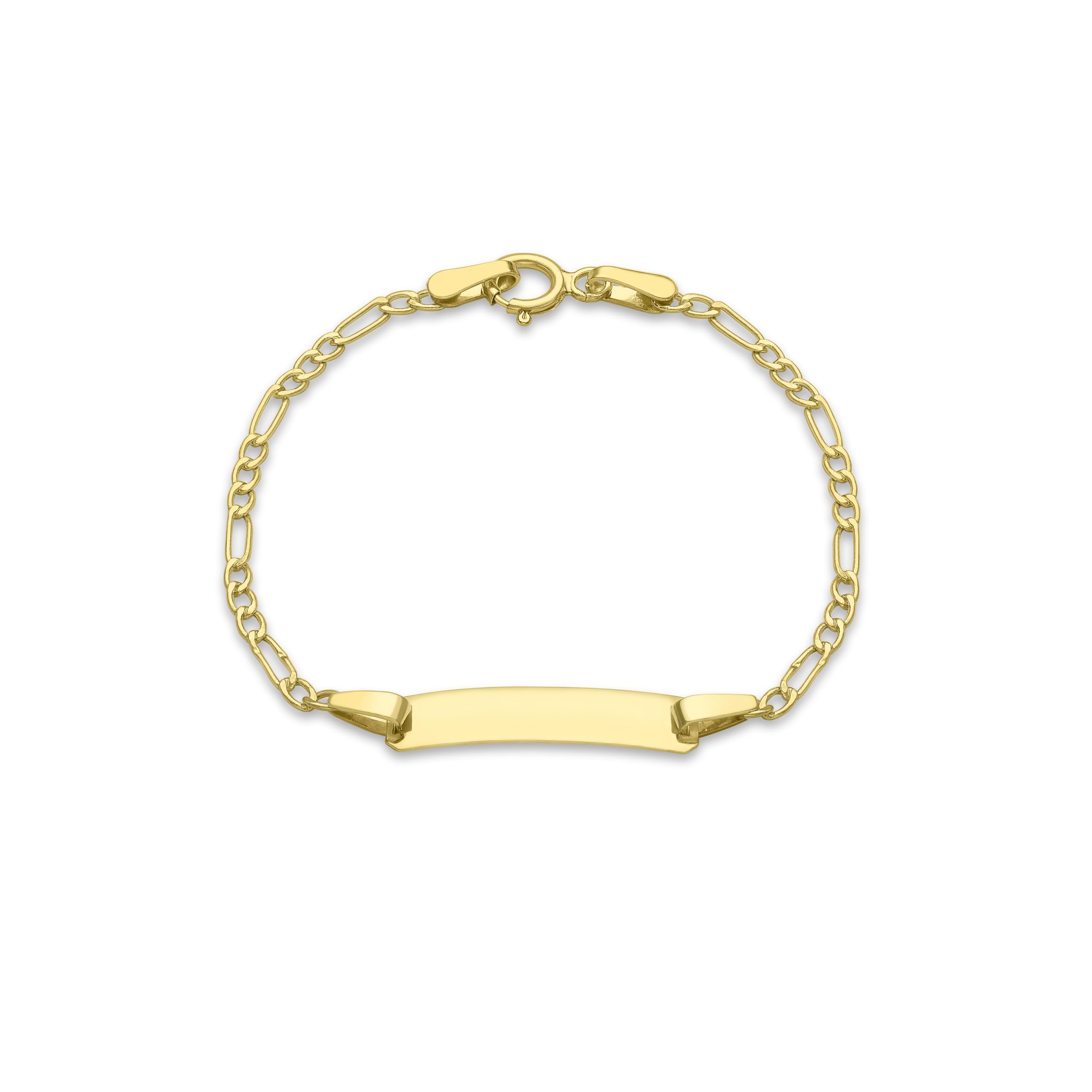 Carissima Gold Pulsera tipo esclava infantil en oro amarillo de 9 quilates