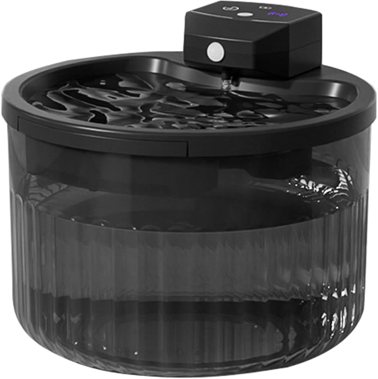 Cat Water Fountain,2L Kitten Waterer - Automatic Pet Water Dispenser | for Pet Parents Veterinarians Animal Shelters Farm Owners Garage Barn Patio Cattery Living Room