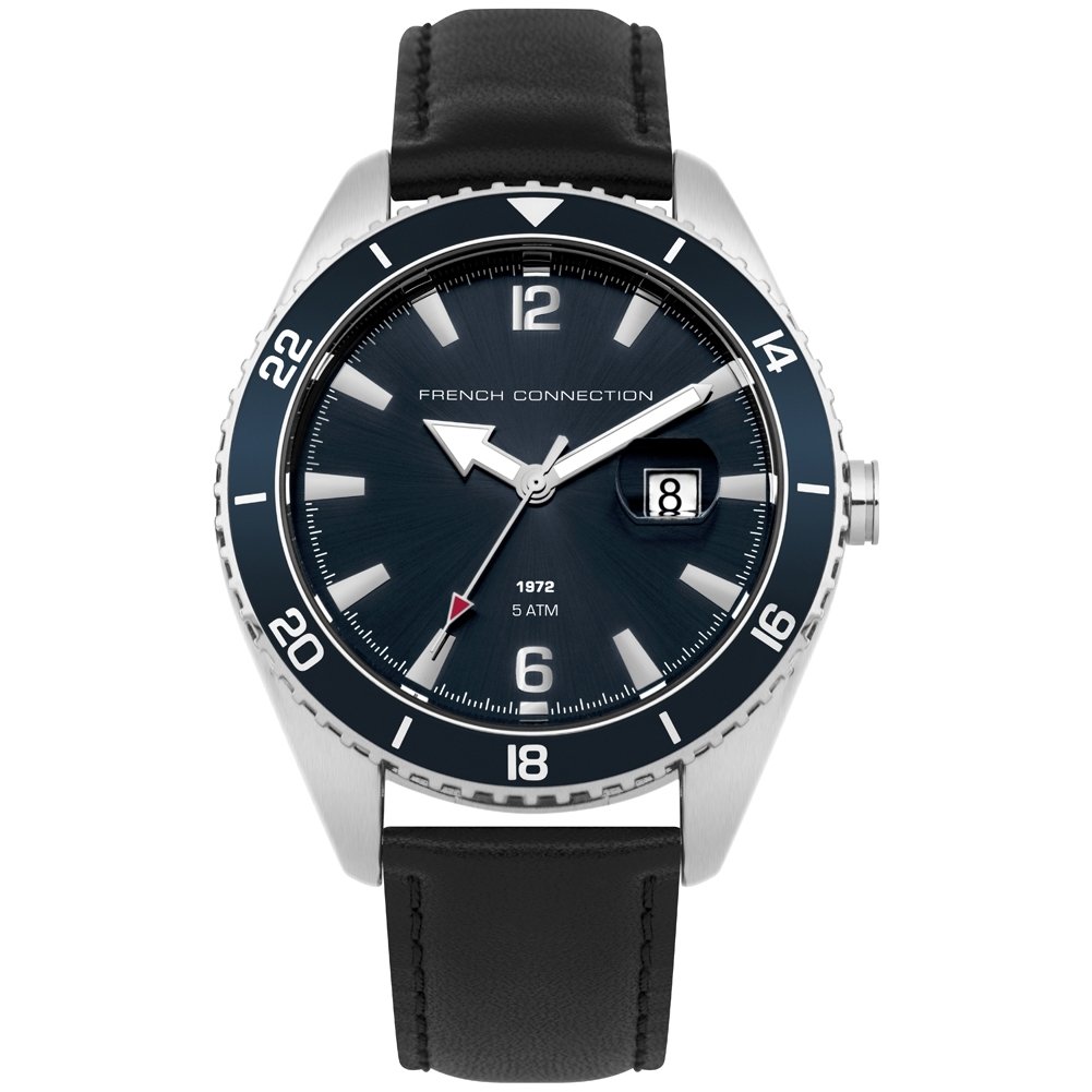 French Connection Analog Blue Dial Mens Watch-FC1309UB (B072SCJG5D) Amazon Price History, Amazon Price Tracker