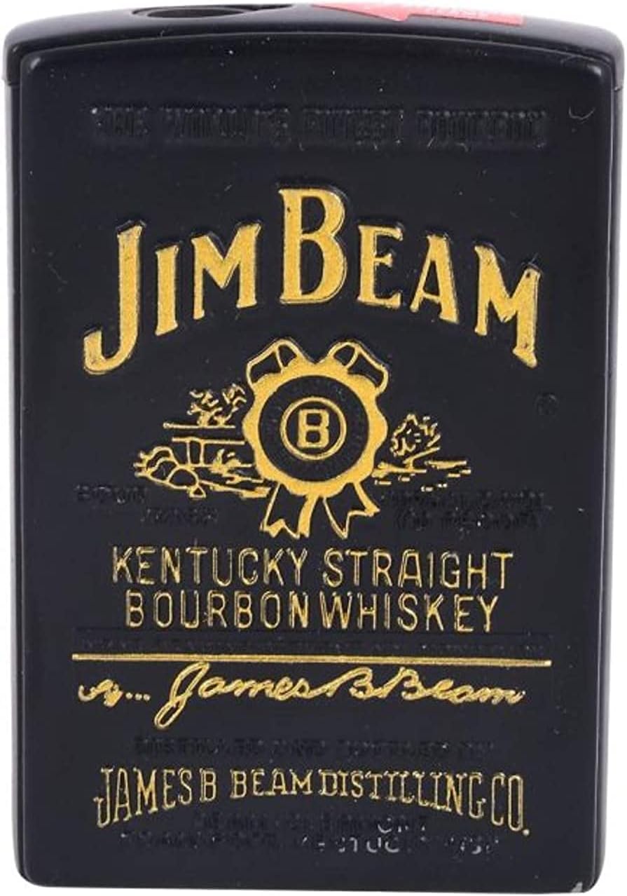 SV Entertainment Jim Beam Embossed Butane Cigarette Lighter