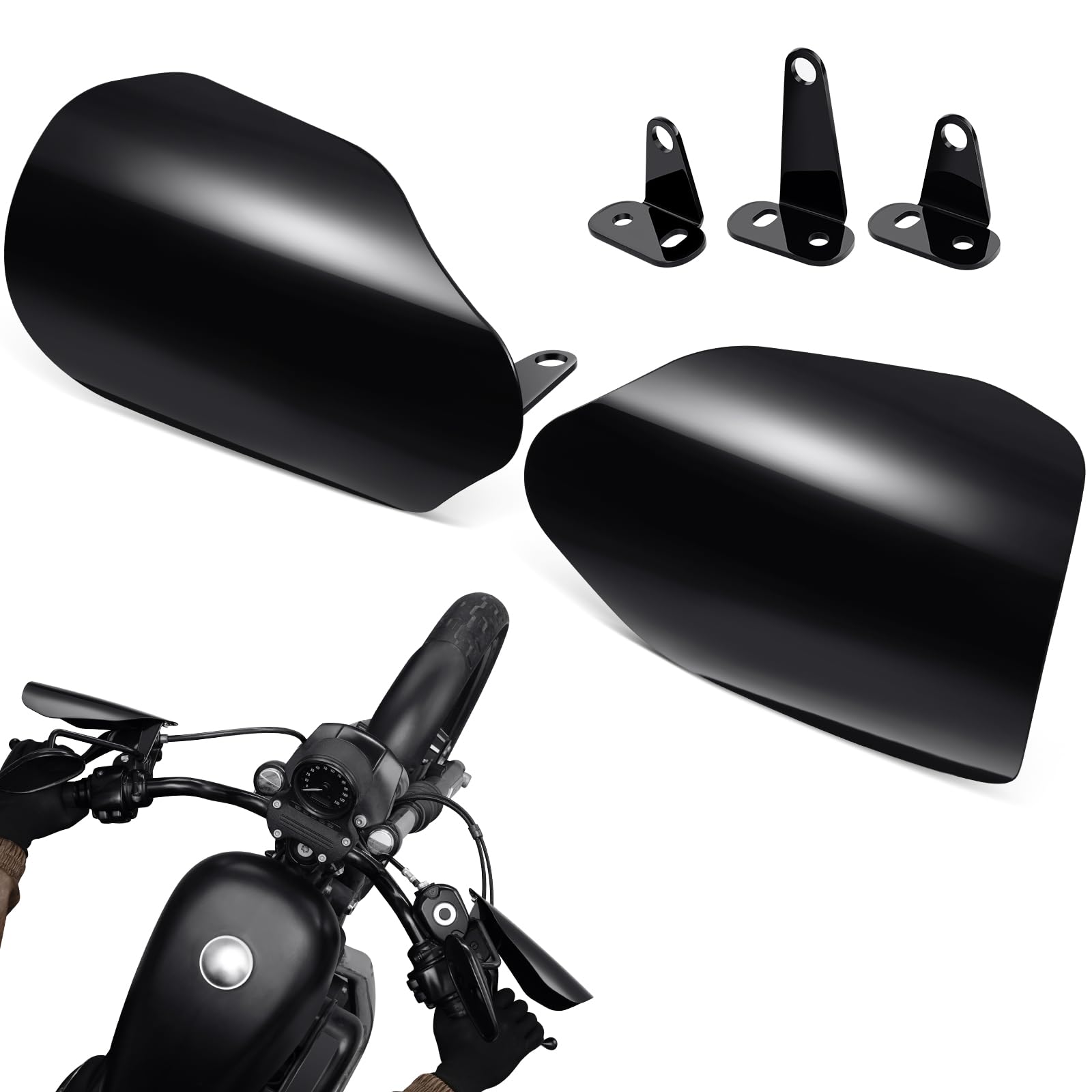 Amazon.com: Benlari Stainless Steel Handguards, Larger Hand Guards