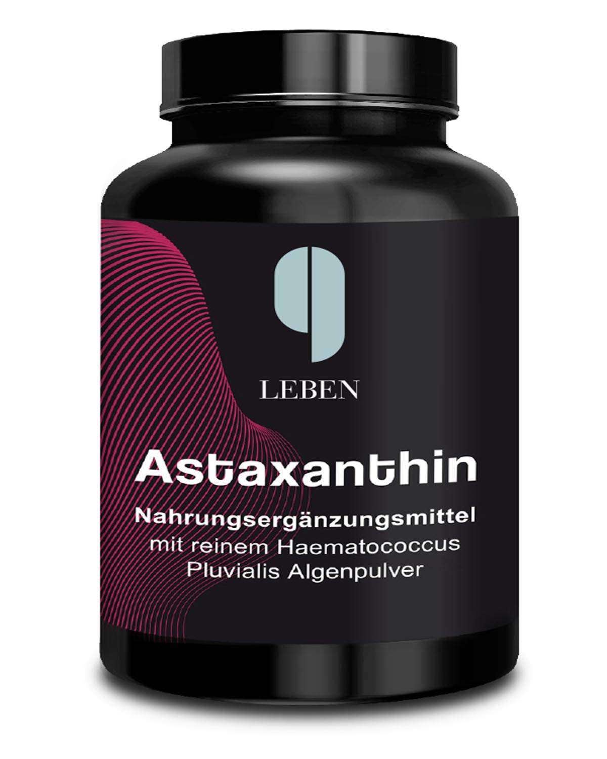 PREMIUM Astaxanthin hochdosiert 180 Kapseln [LABORGEPRÜFT] - vegan & ohne Zusatzstoffe - 6mg/Kapsel - Antioxidans vital pur