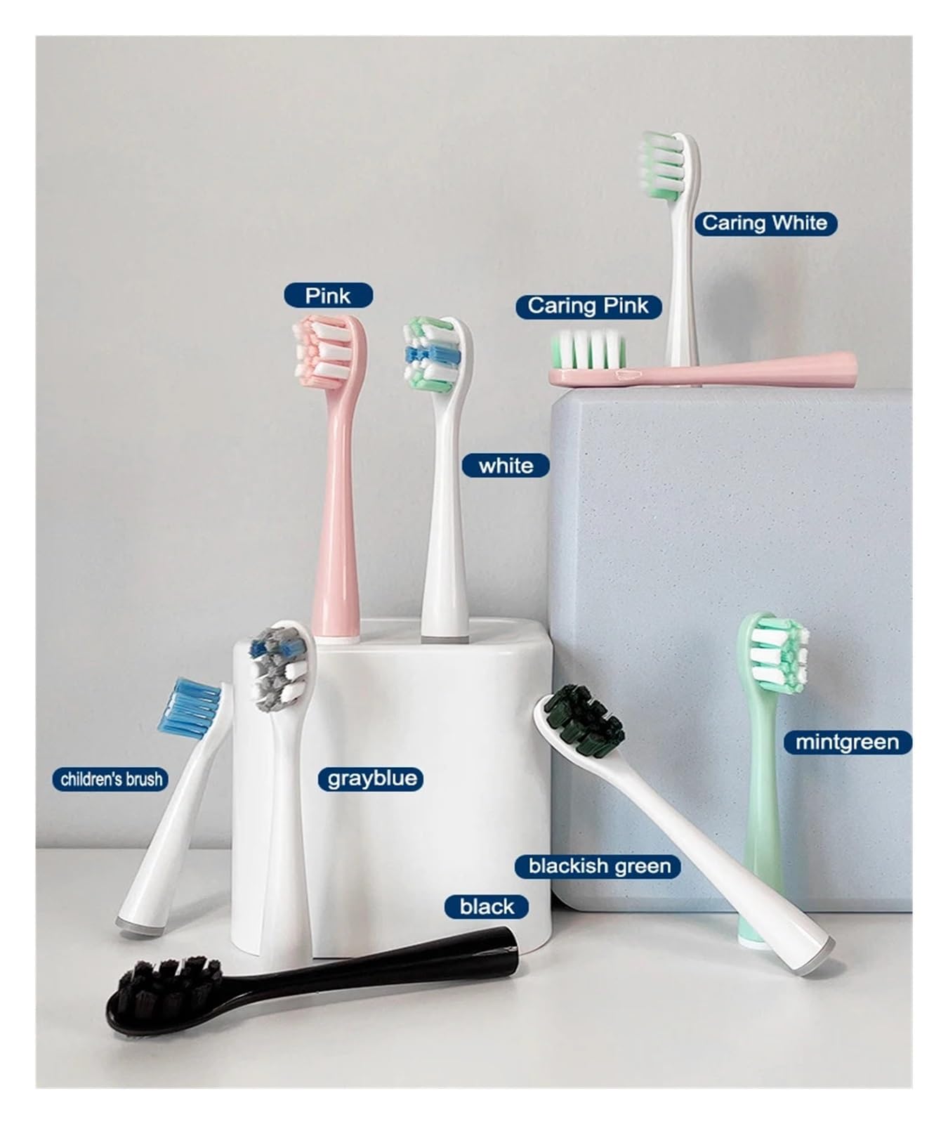 Generico 6PCS testine, compatibile con Usmile, tutti i modelli
