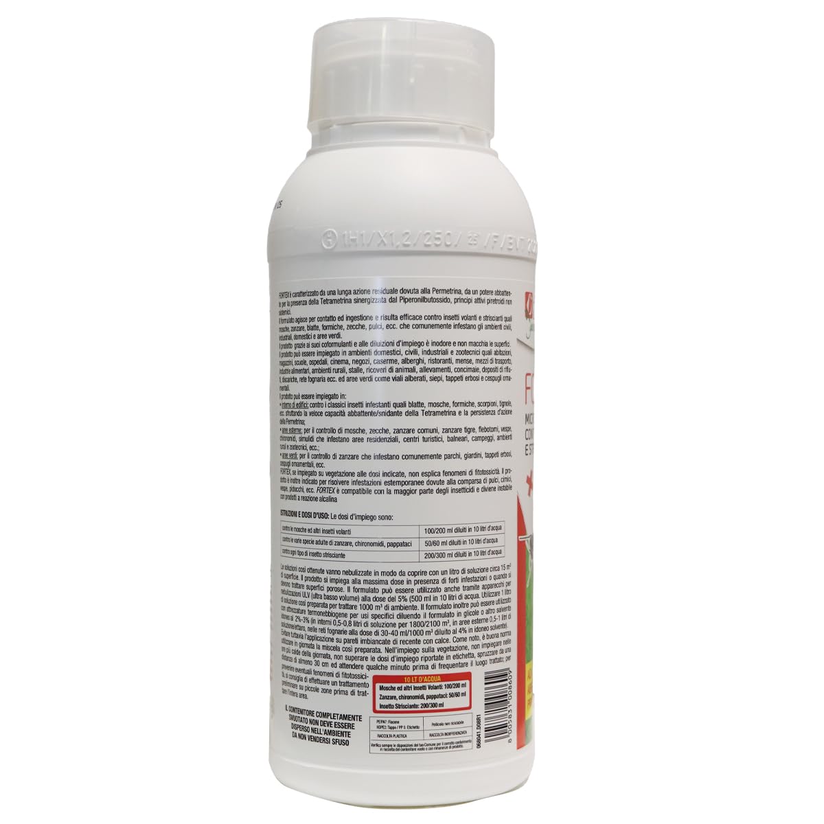 Zapi Garden | Insetticida Concentrato Fortex, Ampio Spettro e Azione Prolungata, Ideale anche Sulla Vegetazione, 1lt