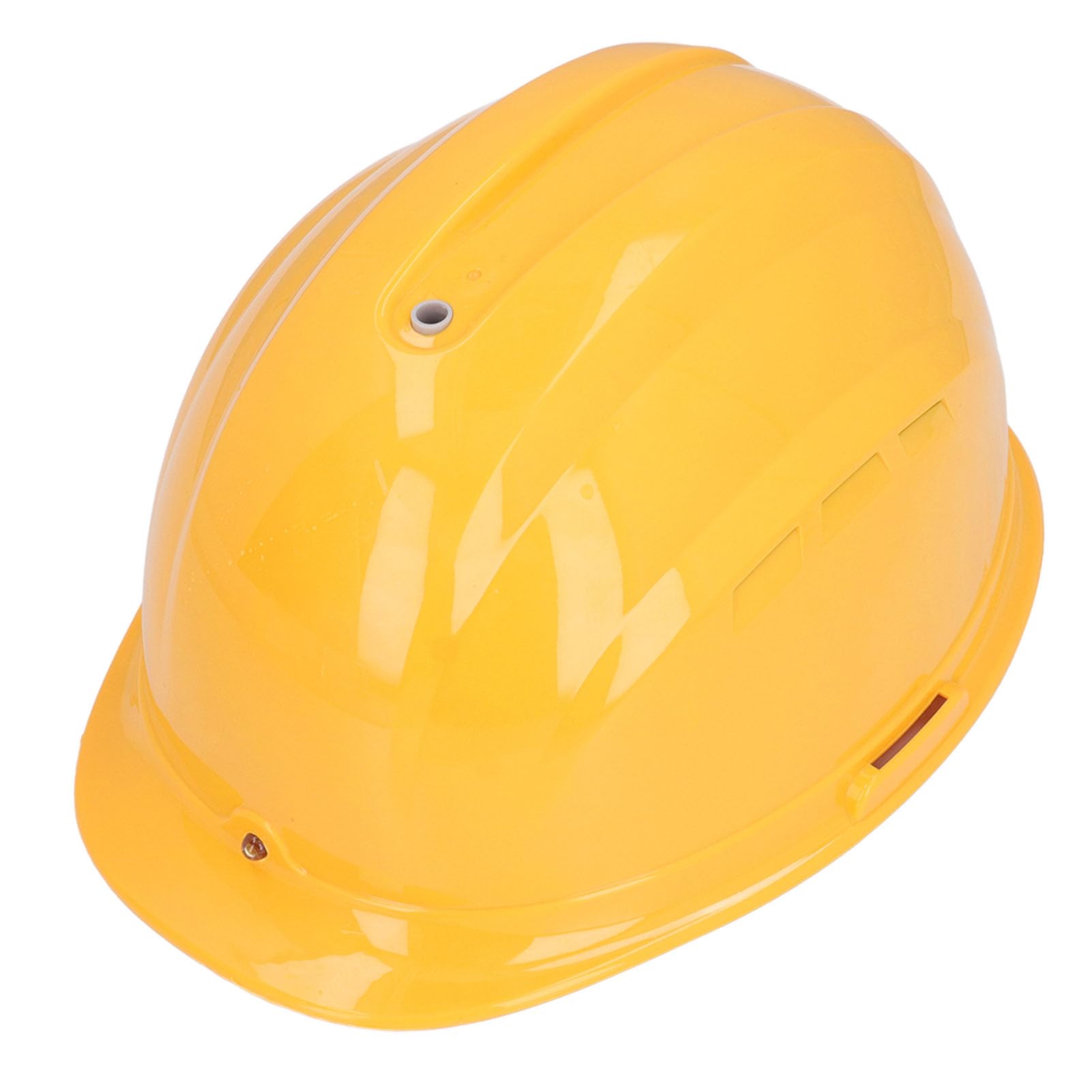 Haofy Casco de Seguridad Industrial de Alto Impacto con Ventilador de Refrigeración Amarillo para Verano Al Aire Libre Amarillo