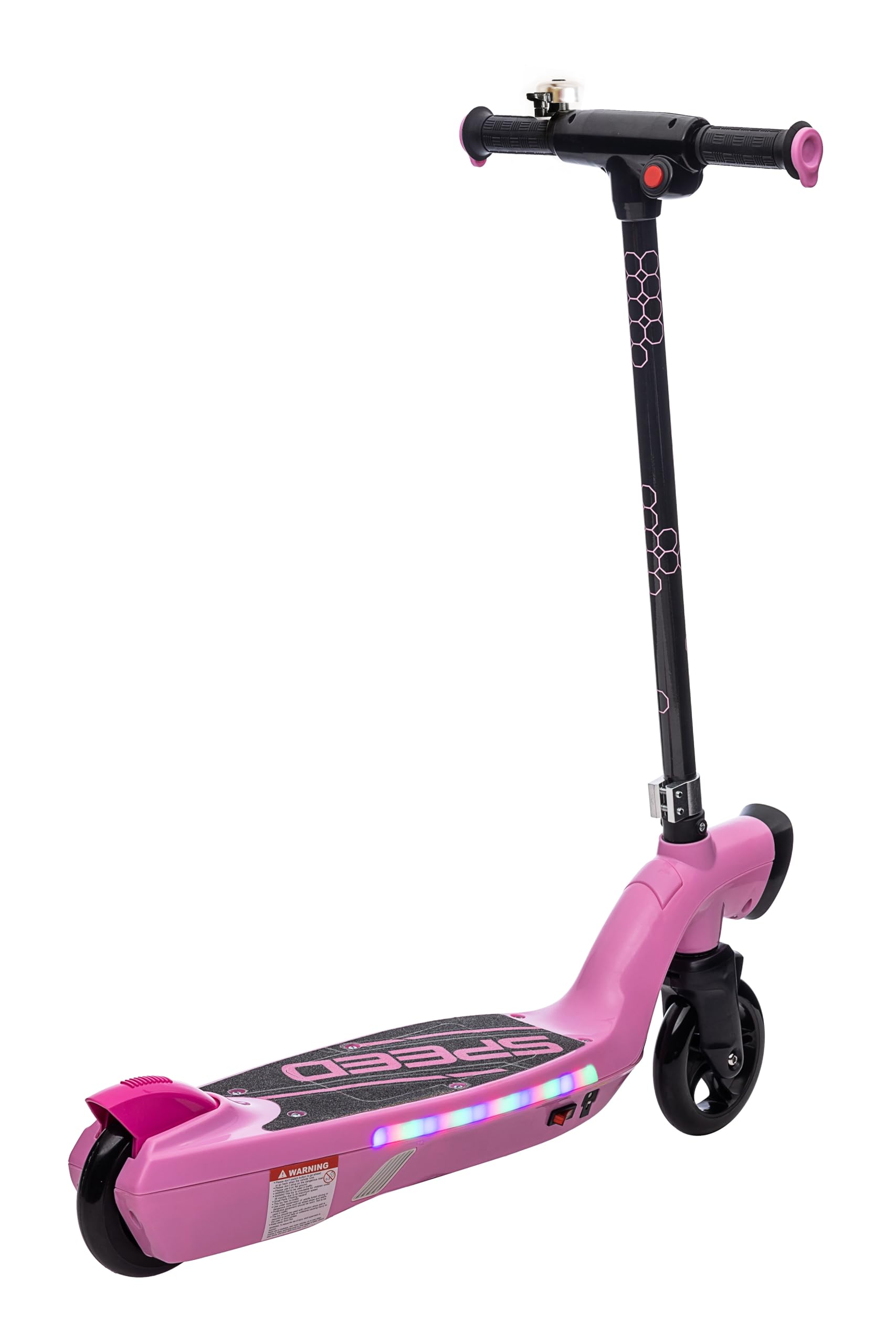 Monopattino per Bambini con Luci LED – Giocattolo a Batteria 12V, 2 Ruote, Uso Privato, Portata 50 kg