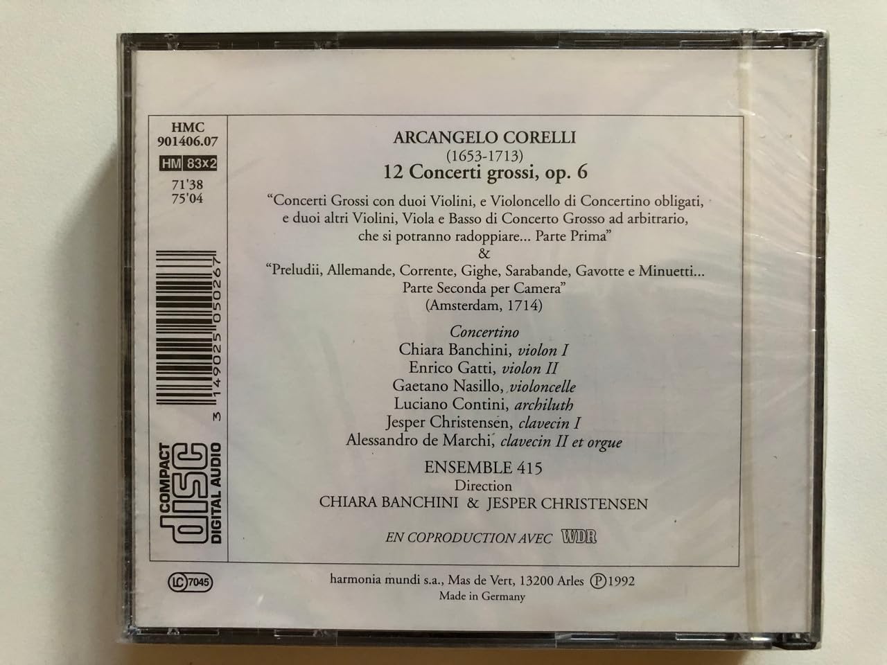 Corelli : Concerti grossi op.6
