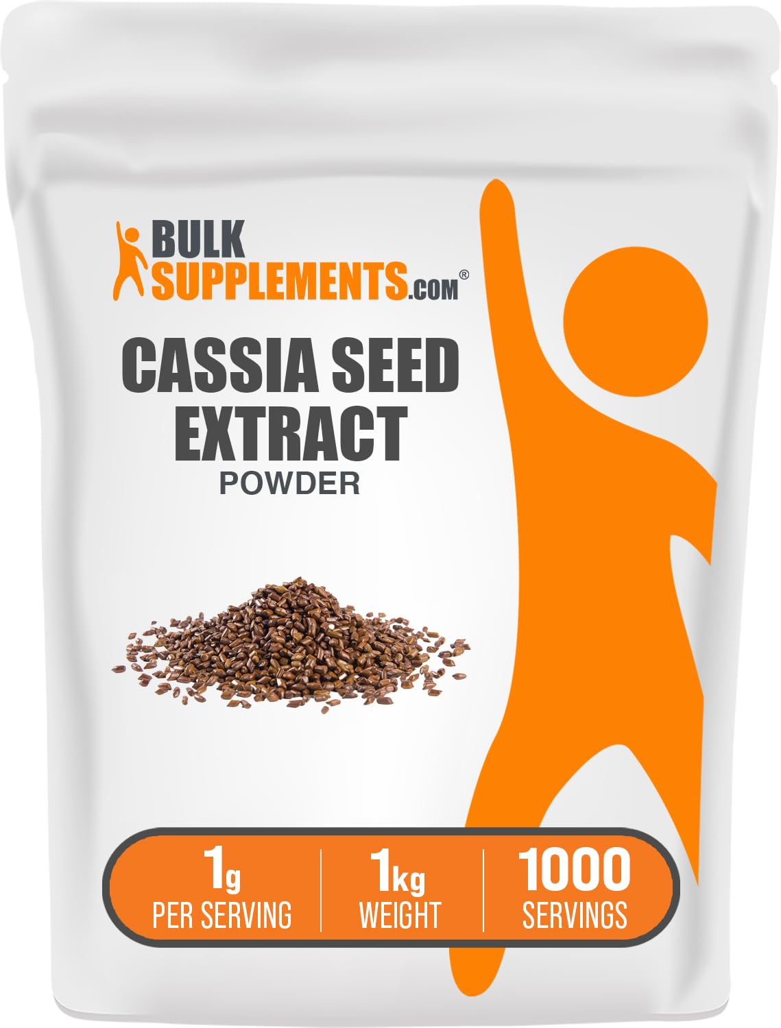 BulkSupplements Cassia Seed Extract Powder