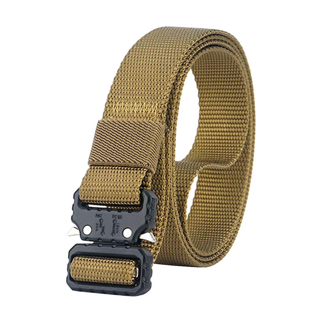 Buy Quick Release Nylon Belt Lightweight Heavy Duty bing Belts for Men 1 inch wide