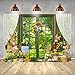 Lofaris Spring Happy Easter Photography Backdrop 7x5ft Wooden Window Garden Background Bunny Rabbit Colorful Eggs Grass Floral Baby Kids Portrait Party Decor Banner Romantic Photo Booth Studio