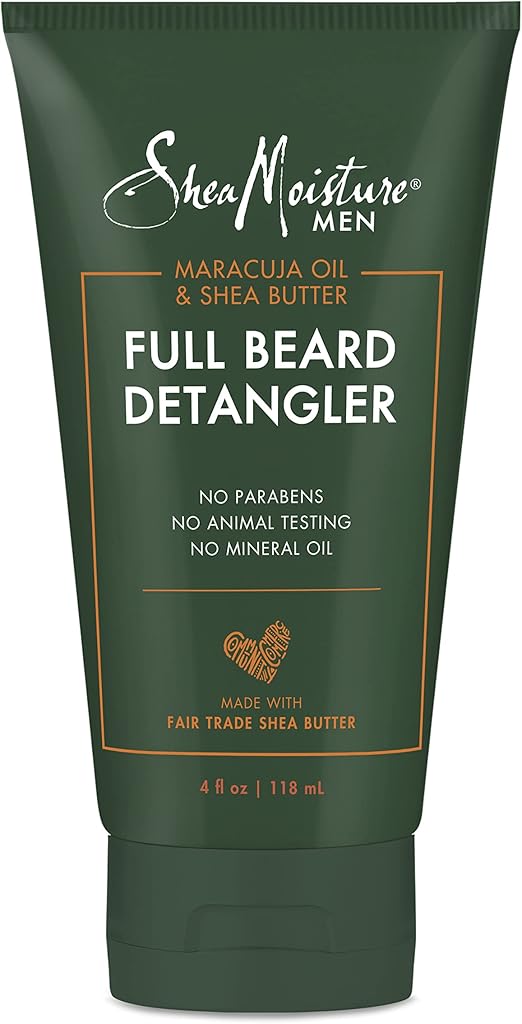 Shea Moisture Mens Full Beard Detangler, All Natural