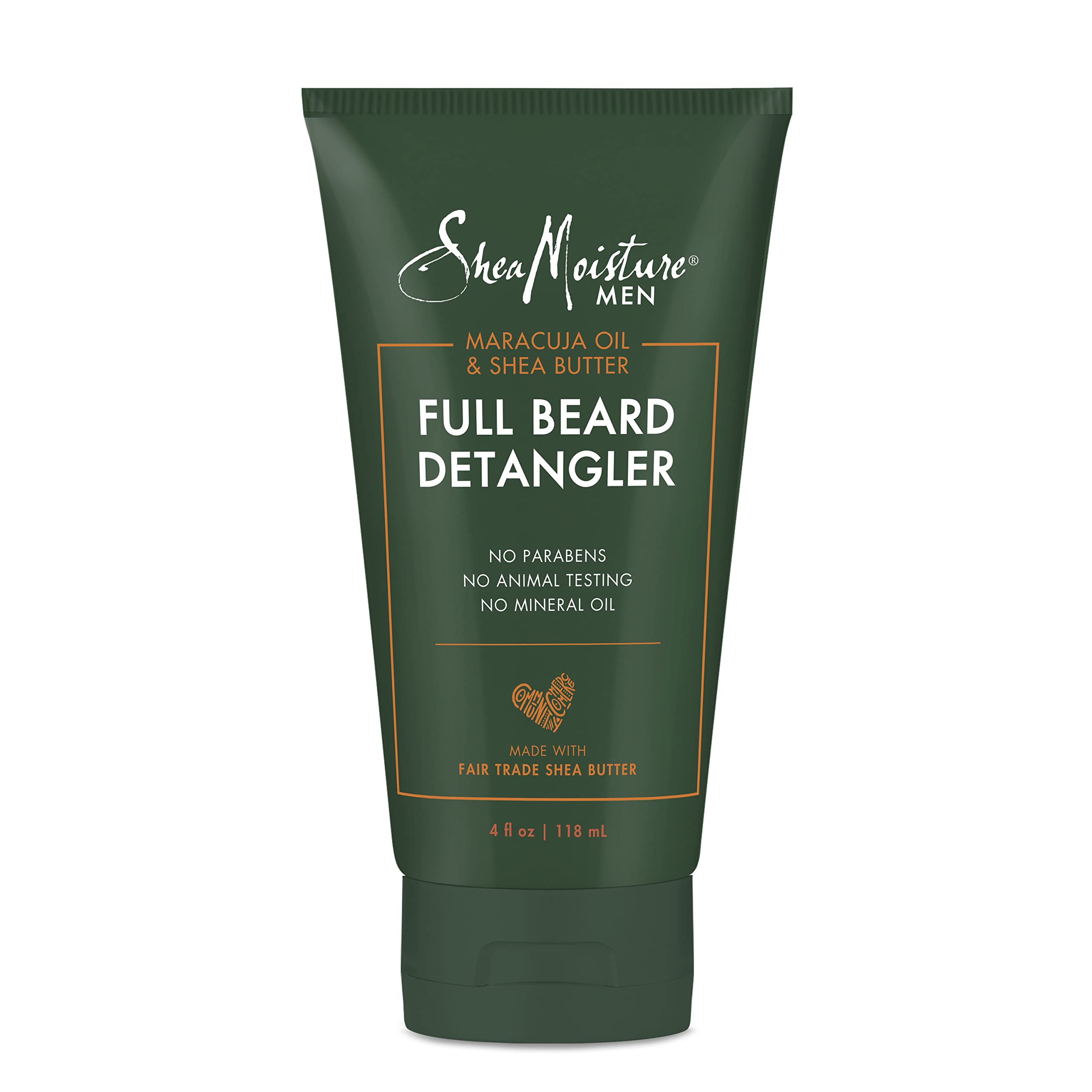 Shea Moisture Mens Full Beard Detangler, All Natural ingredients, Maracuja Oil & Shea Butter.