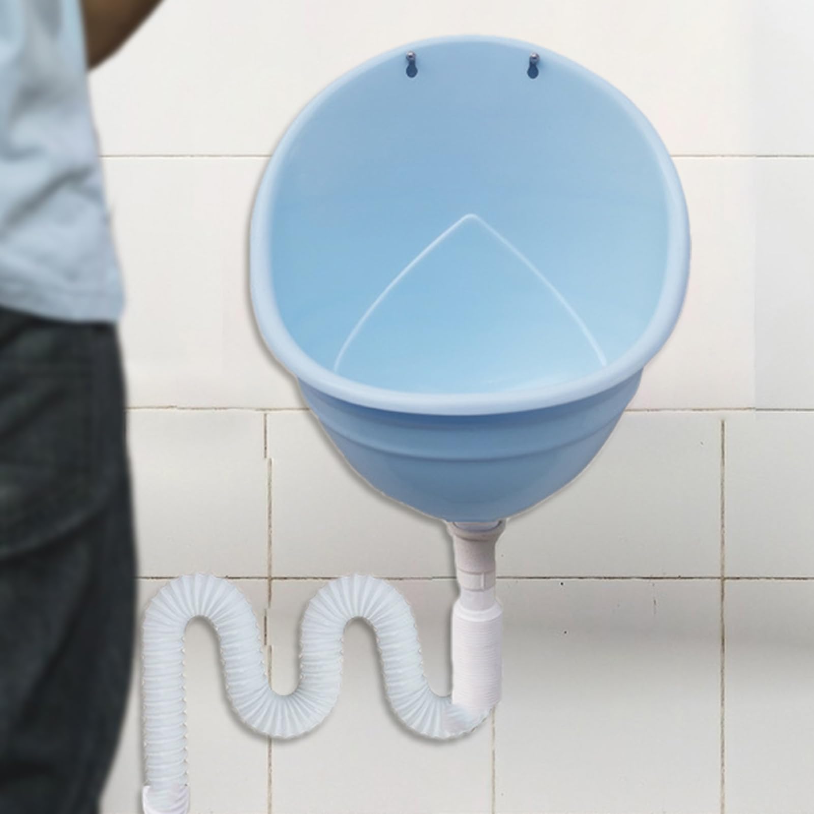 Orinal de exterior con manguera, desvío de orina para montaje en pared, práctico urinario sin agua, urinario de montaje en pared, urinario de camping al aire libre, inodoro sin agua para el exterior