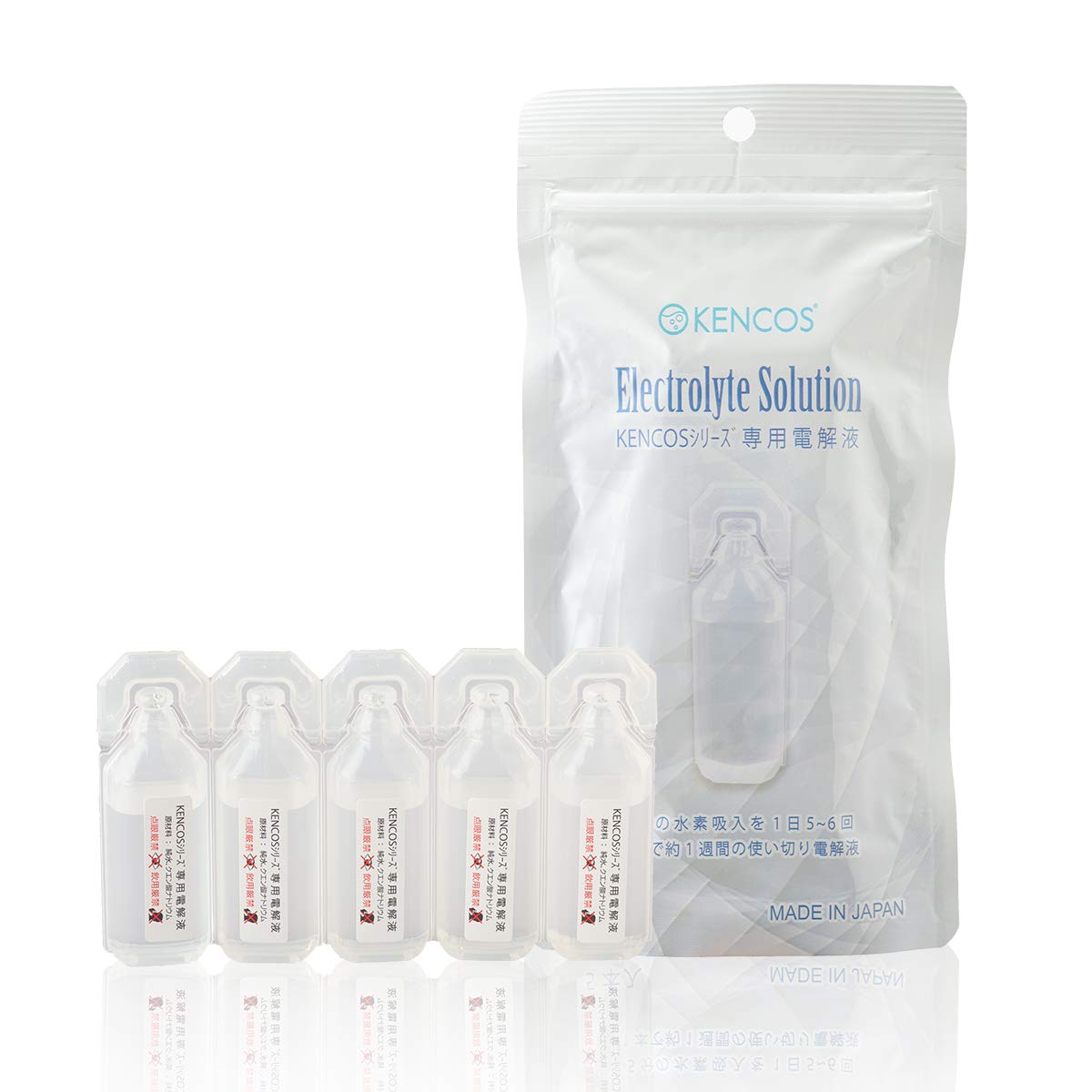Amazon.co.jp: KENCOS(ケンコス) 専用電解液9ml×5 (使い切りタイプ 