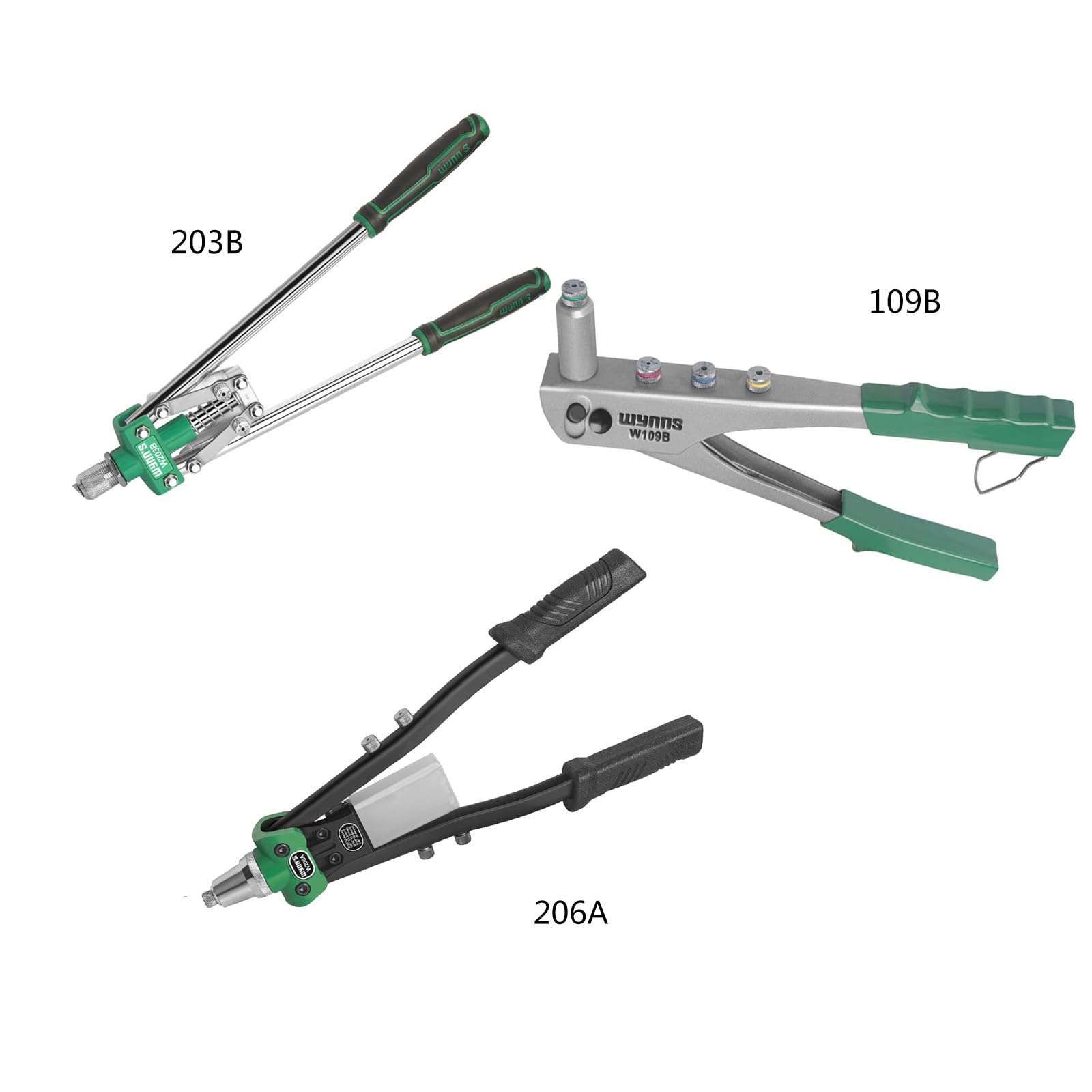 Metalworking - Herramienta de tuerca remachadora manual para remachadora ciega a mano, tapa de tracción, cabeza de remache automático, herramientas automotrices, adaptador inalámbrico, accesorio de