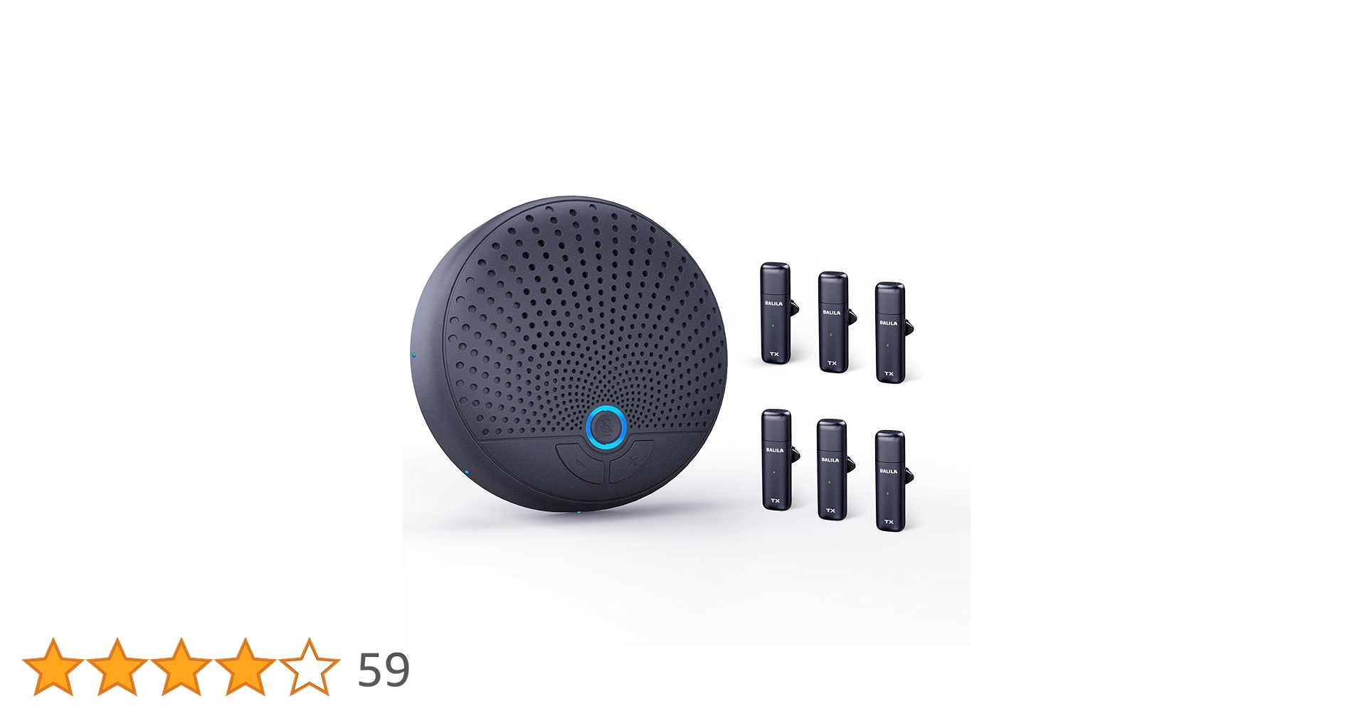 Amazon.co.jp: BALILA スピーカーフォン 会議用マイク 6つの
