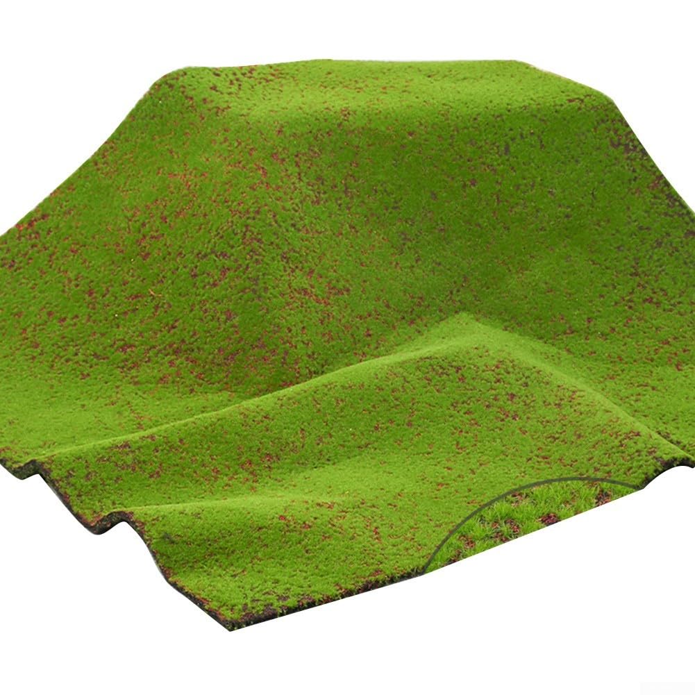 Tapis fausse mousse intérieur extérieur pour verdir les pièces sans lumière