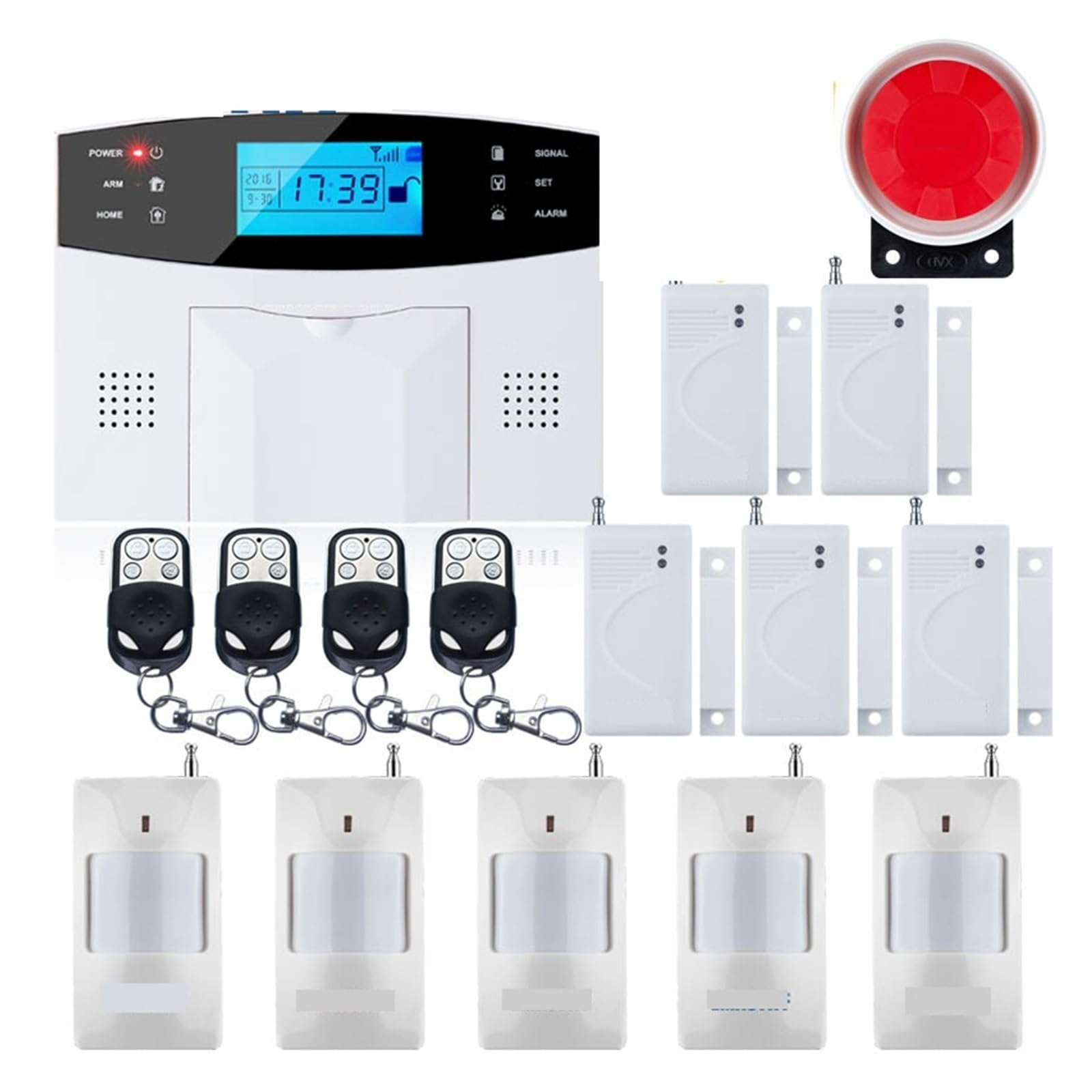 Système d'alarme maison WiFi connecté pour protéger votre foyer