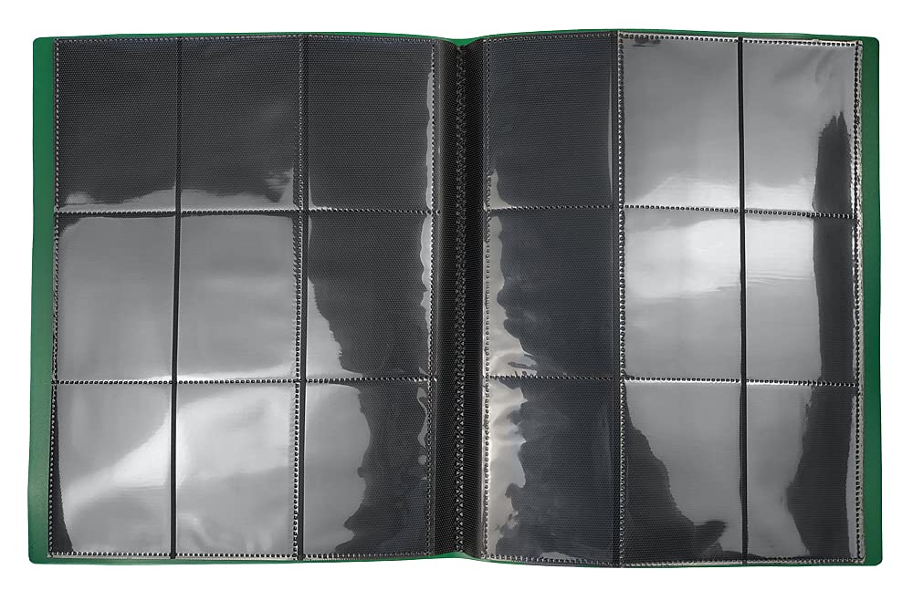 Arkero-G® 18-Pocket Pro Album - Red - 360 Card Binder - Scrapbook E.g - Foto 5