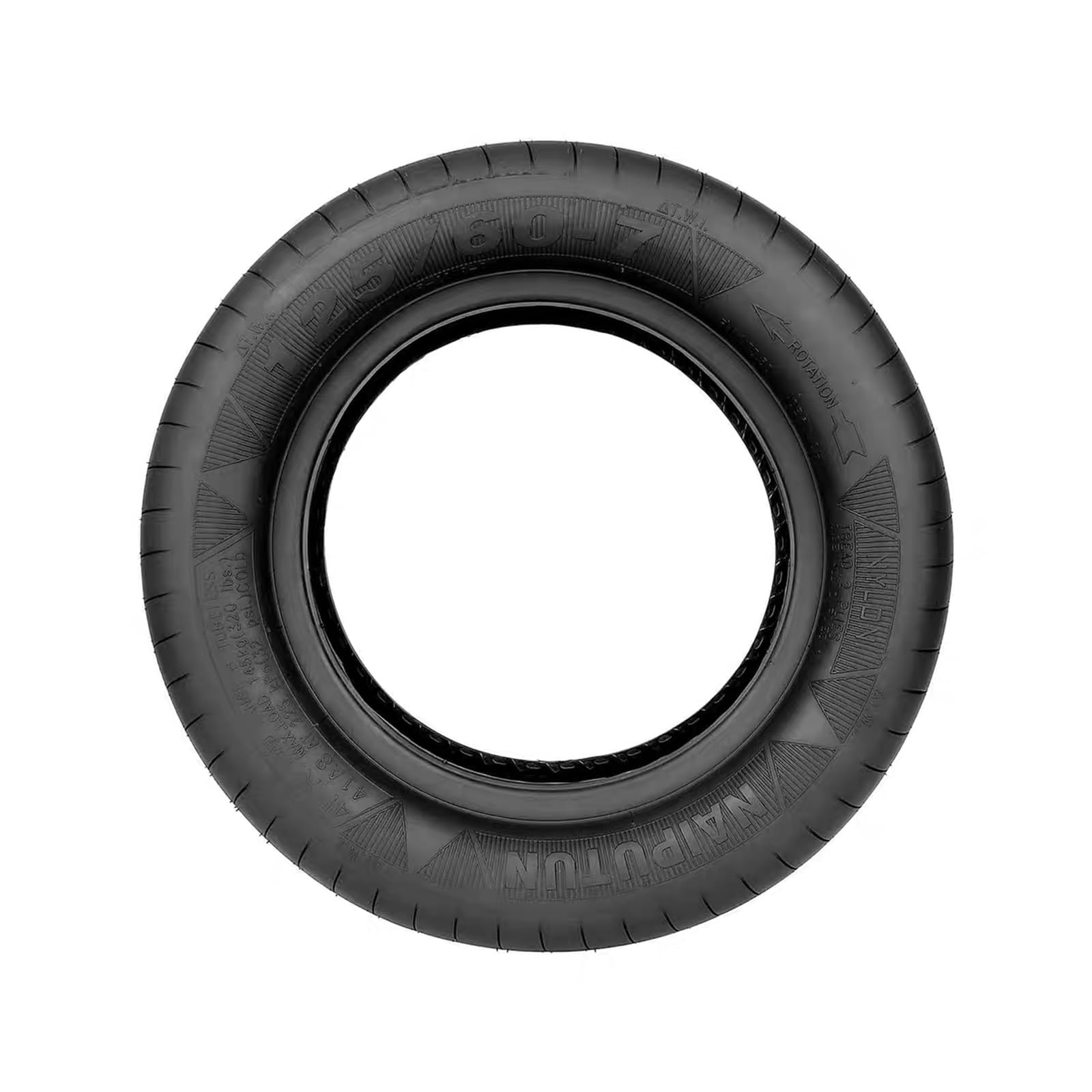 125/60-7 Opona do Hulajnogi, Opony Drogowe Bez Dętki 125/60-7 Kompatybilne z 13x5.00-7 Zamiennik, Przednia lub Tylnia Pasuje do Felgi 7 Cali