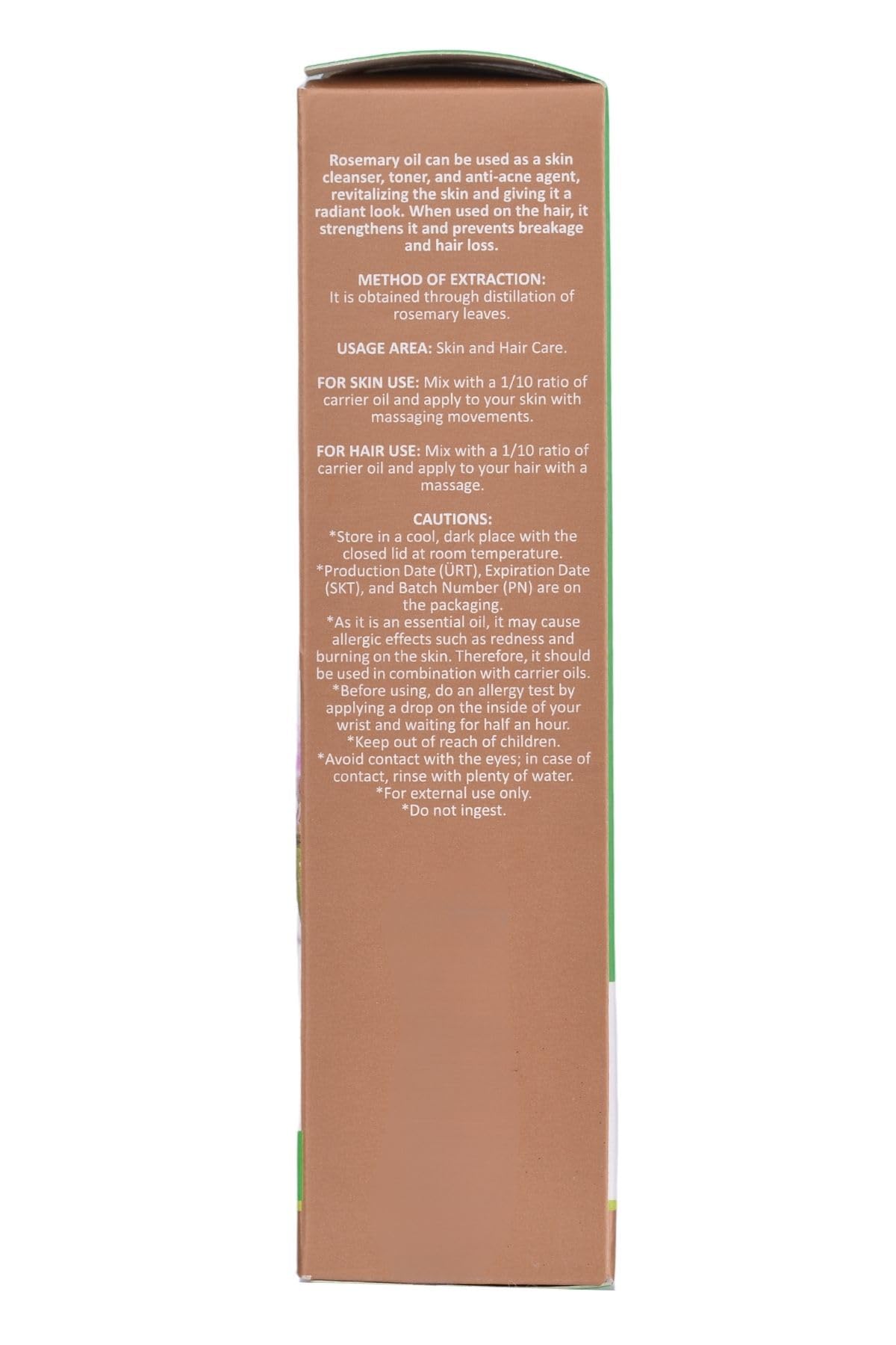 Arifoğlu Biberiye Yağı 20ml%100 Saf Yağ – Saç Bakımı ve Saç Güçlendirici Etki İçin | Arifoğlu Rosemary Oil 20ml 100% Pure – Hair Care and Strengthening Effect