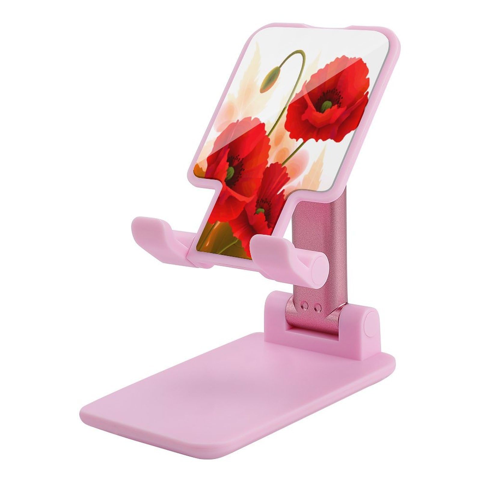 Soporte de teléfono VstaDank con diseño de amapola ajustable para escritorio 7