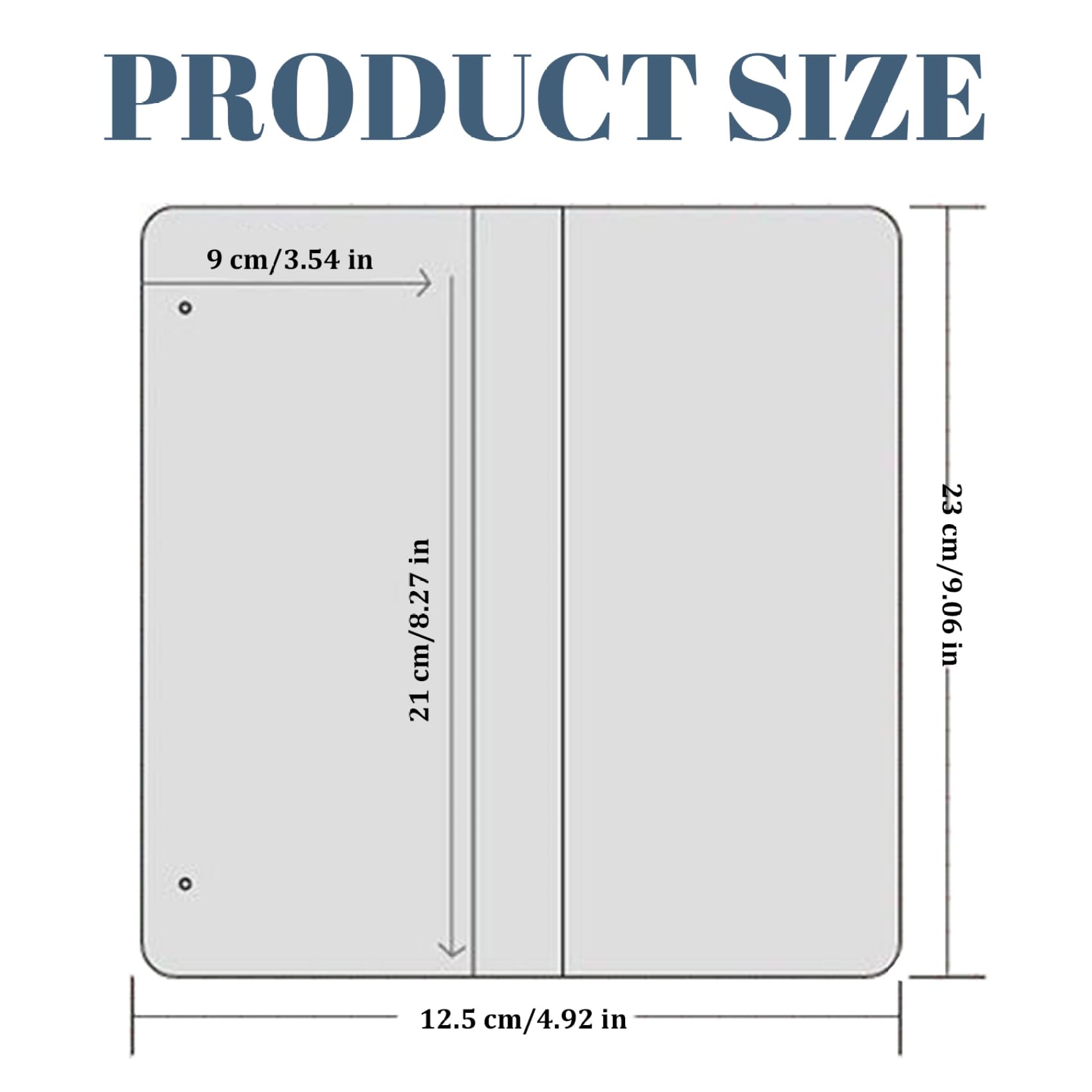 Porte-Billets de Concert Album pour 80 Billets 9 x 5 Pouces Transparent en polypropylène Compact et Protecteur pour Concerts et d'avion
