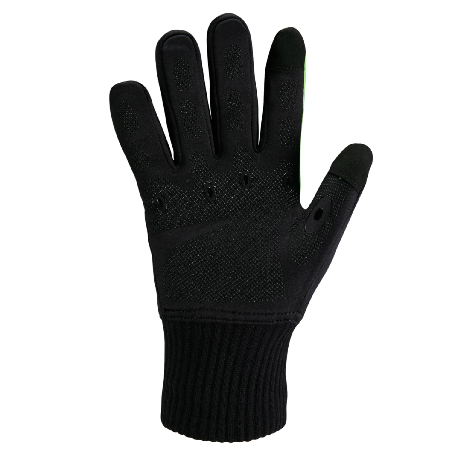Guantes de invierno impermeables reflectantes – Guantes térmicos de lana merino de 3 capas con carcasa de poliéster de alta visibilidad, resistentes al viento y transpirables para ciclismo,