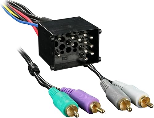 Metra Arnés de cableado de radio 70-8591 para integración de amplificador BMW