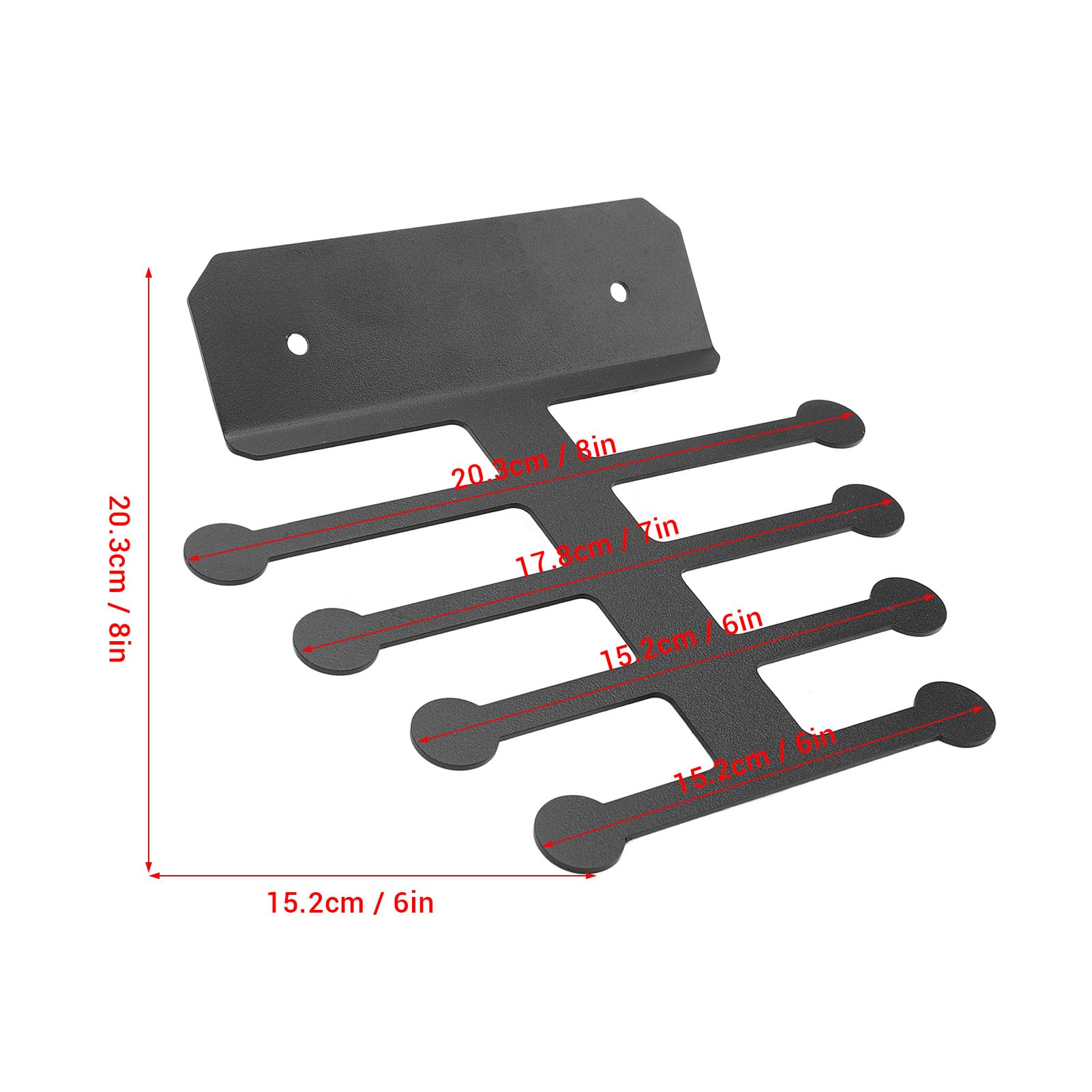 Support Mural Pour Bandes De Résistance – Design Arête De Poisson, Charge 8 Kg, Anti-Chute, Pour Gym Maison, Fitness