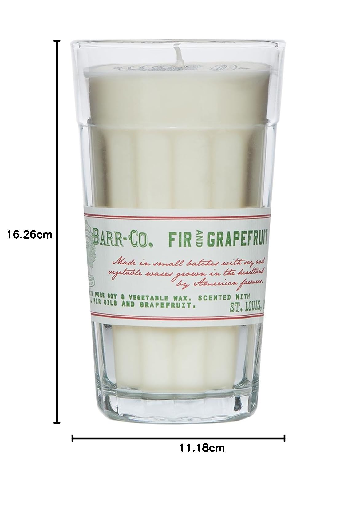 Barr-co. Świeca grejpfrutowa z jodłą