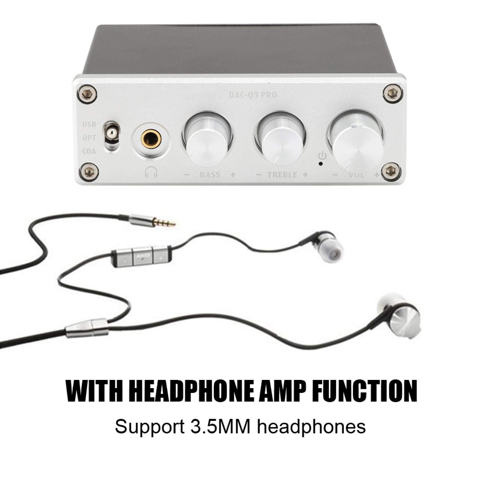 ES10 + BT30D + DAC-Q3 PRO セット Amazon.co.jp: Socobeta AC-Q3 PRO DAC デコーダ オーディオ